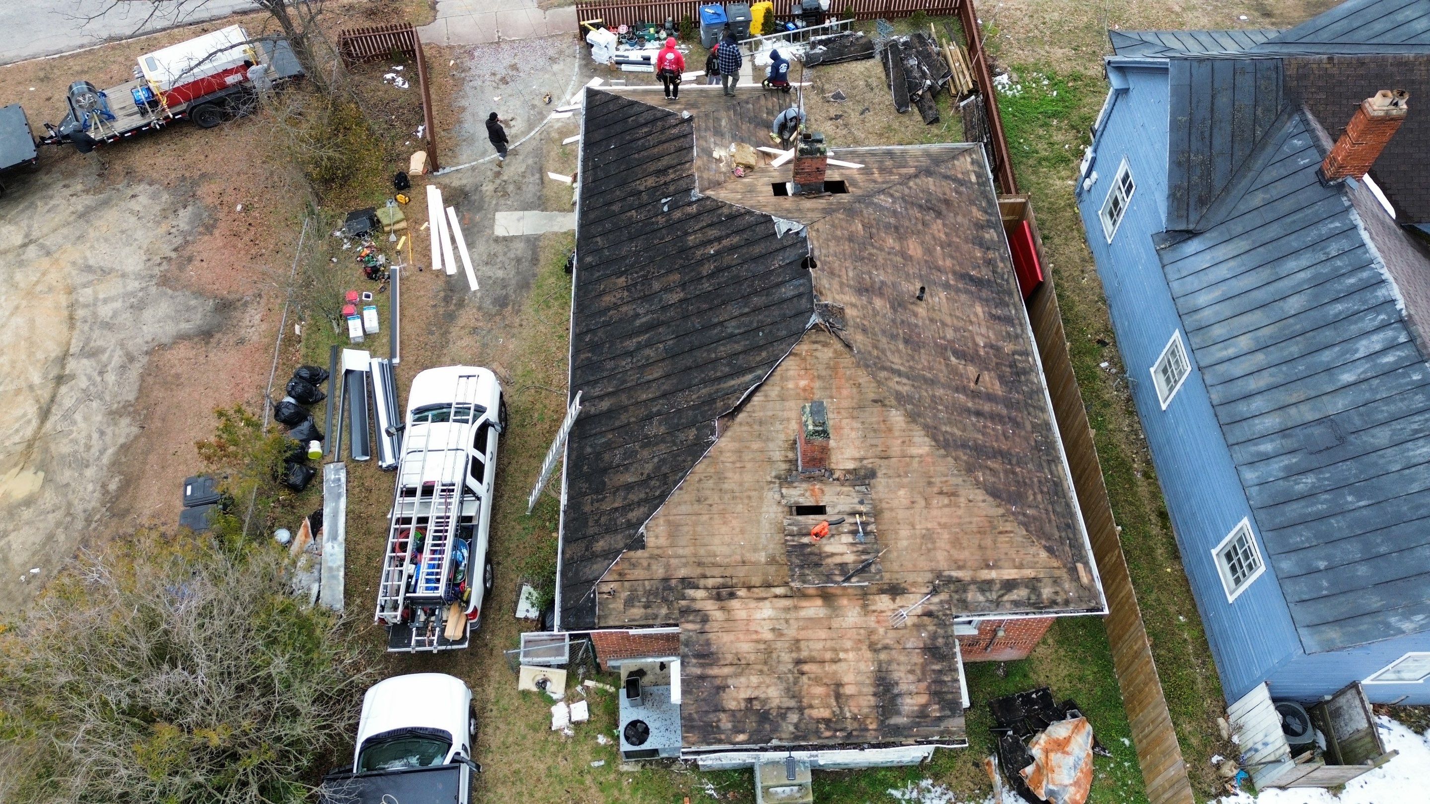 Metal Roof replaced, damaged by Hail by Just Brilliant Restoration JBR