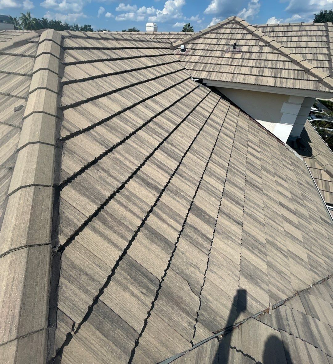 Concrete Tile Roof Repair and Gutter Maintenance in Orlando by Fortified Roofing Solutions Corp.
