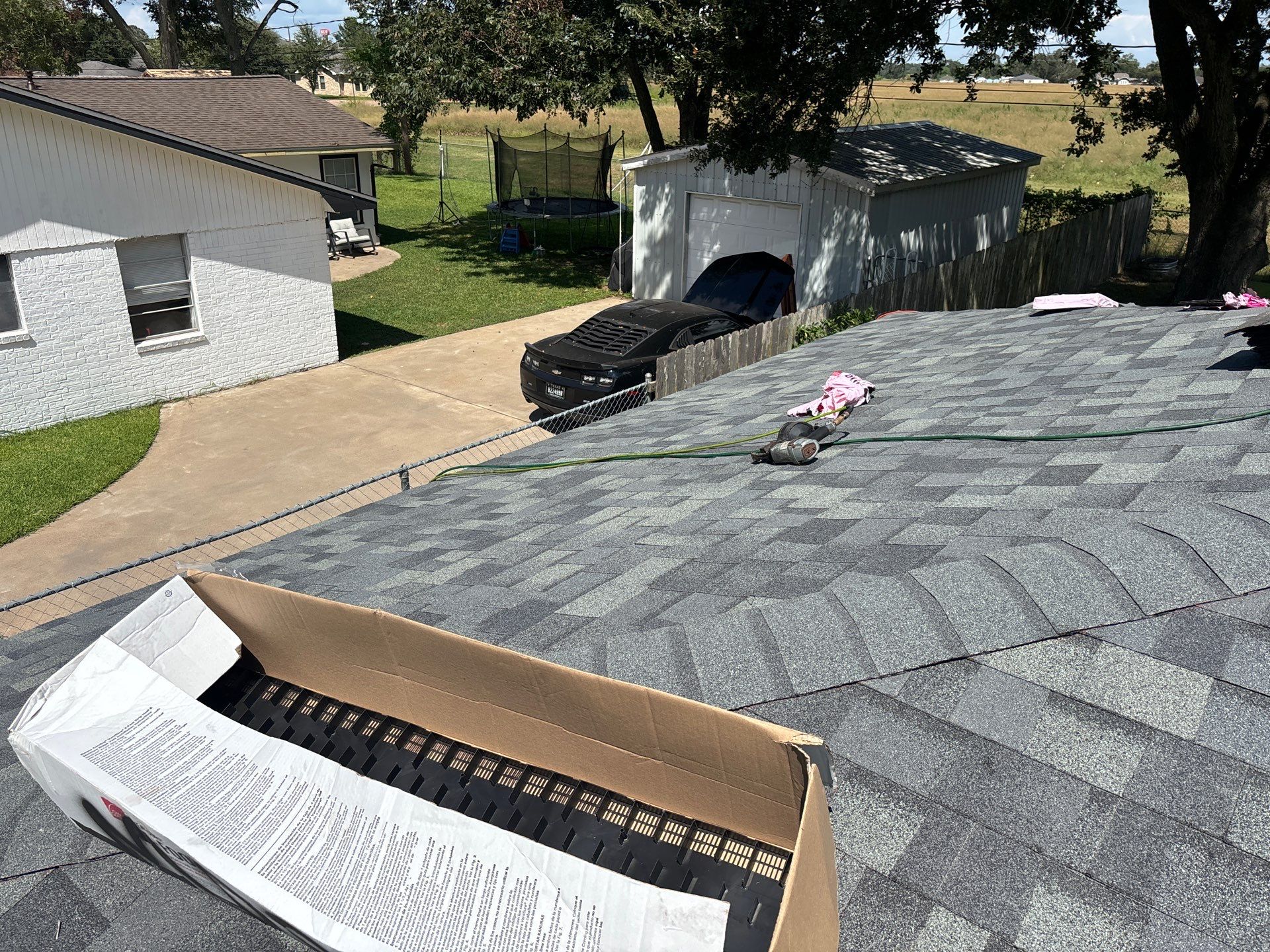 Residential Roofing Installation using Owen's Corning Duration (Lifetime) Shingles by Roof Repair Company