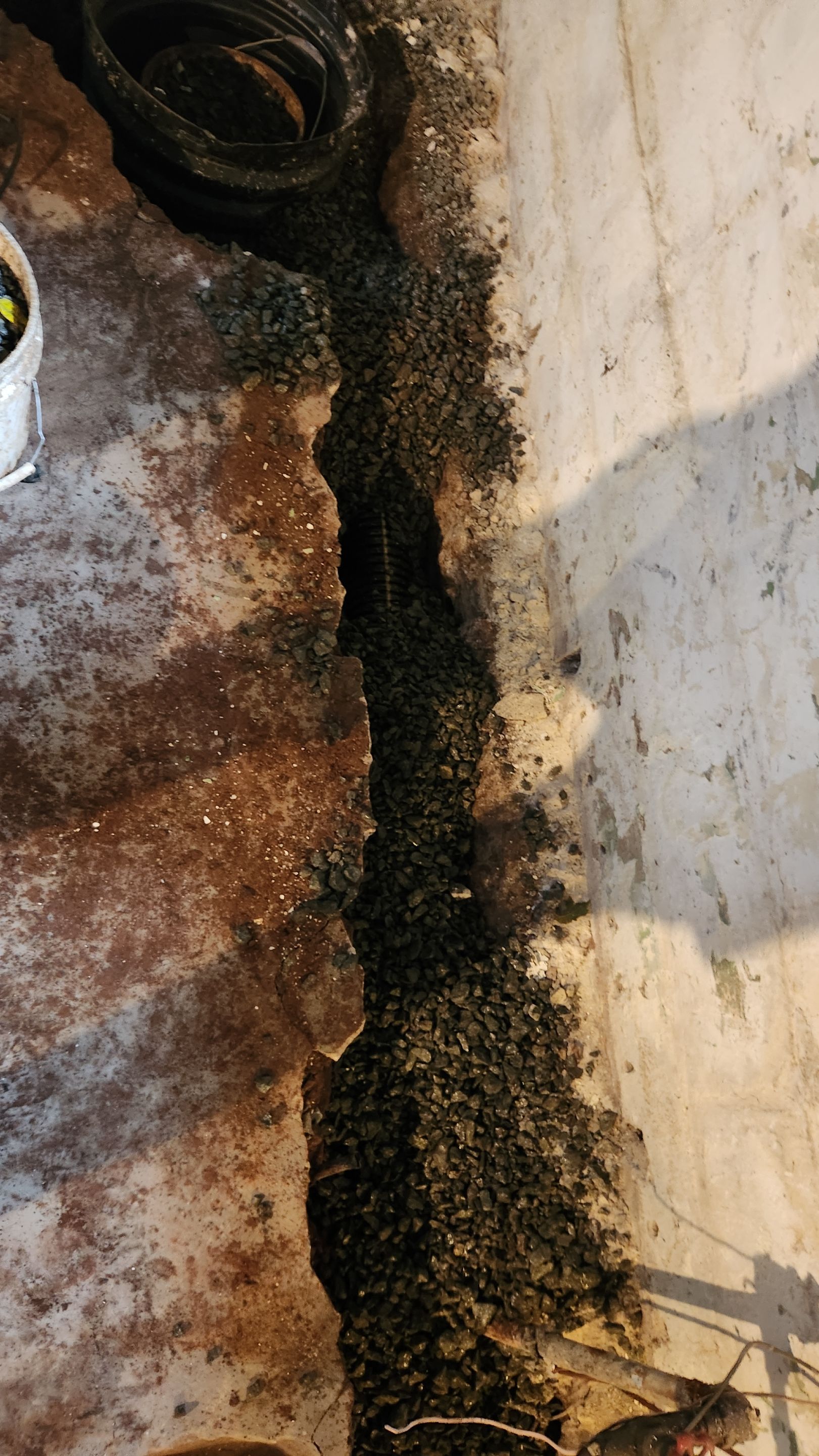 Interior French Drain South Orange, NJ by Pure Service Pro, LLC 