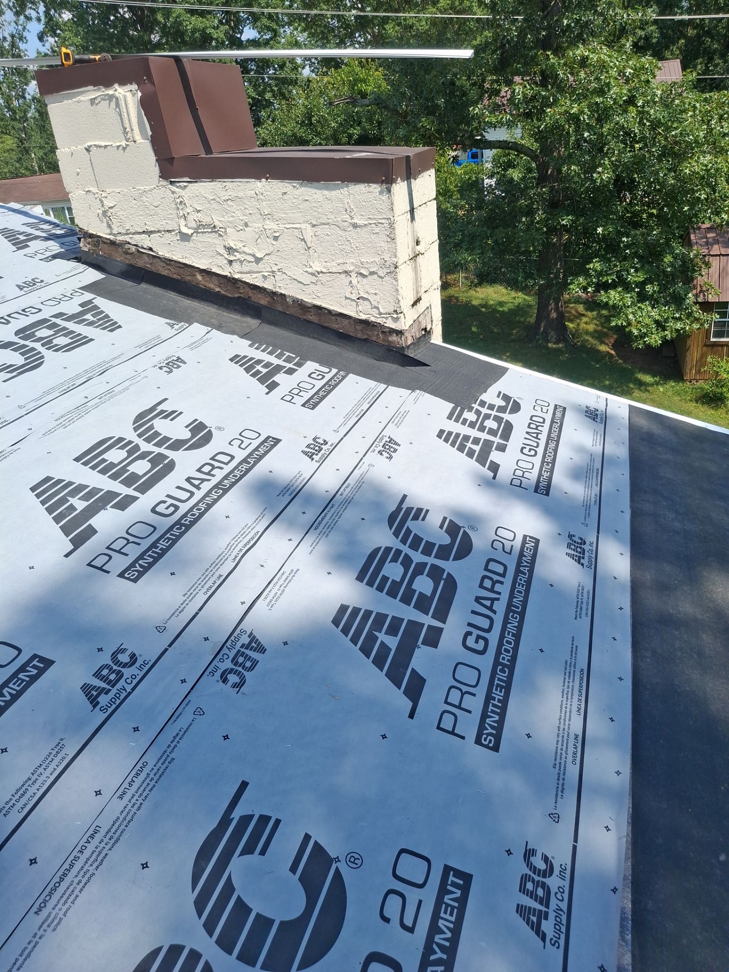 Residential Roofing Installation using GAF Timberline HDZ Barkwood by Rainstoppers Roofing