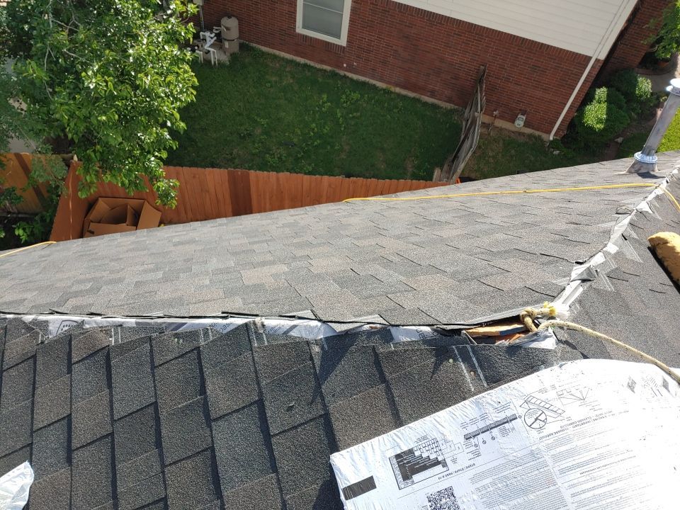 Austin Residential Roof Replacement Featuring IKO Glacier Architectural Shingles by Caliber Restoration LLC