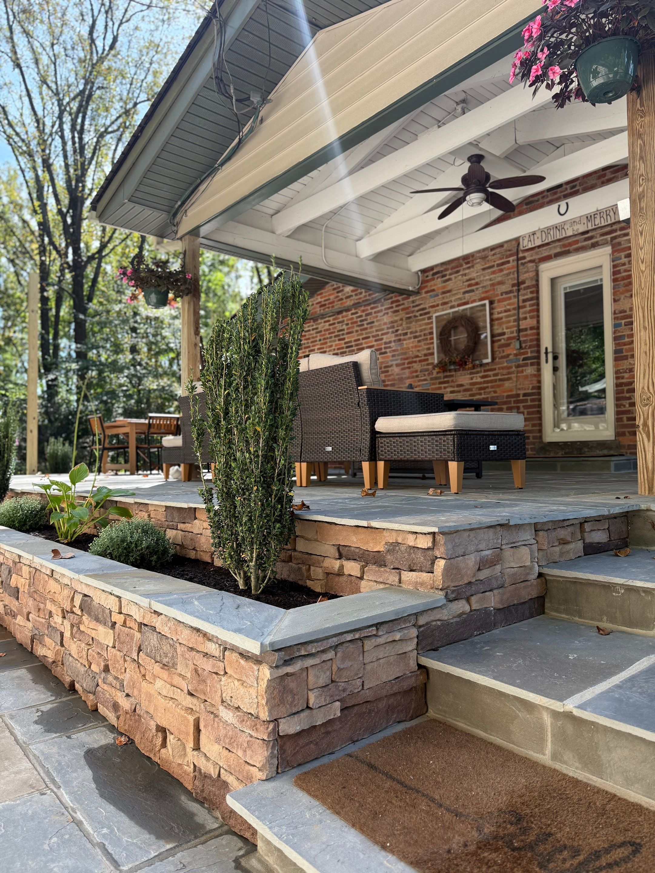 Project in Ashton by James Creek Lawn & Landscape 