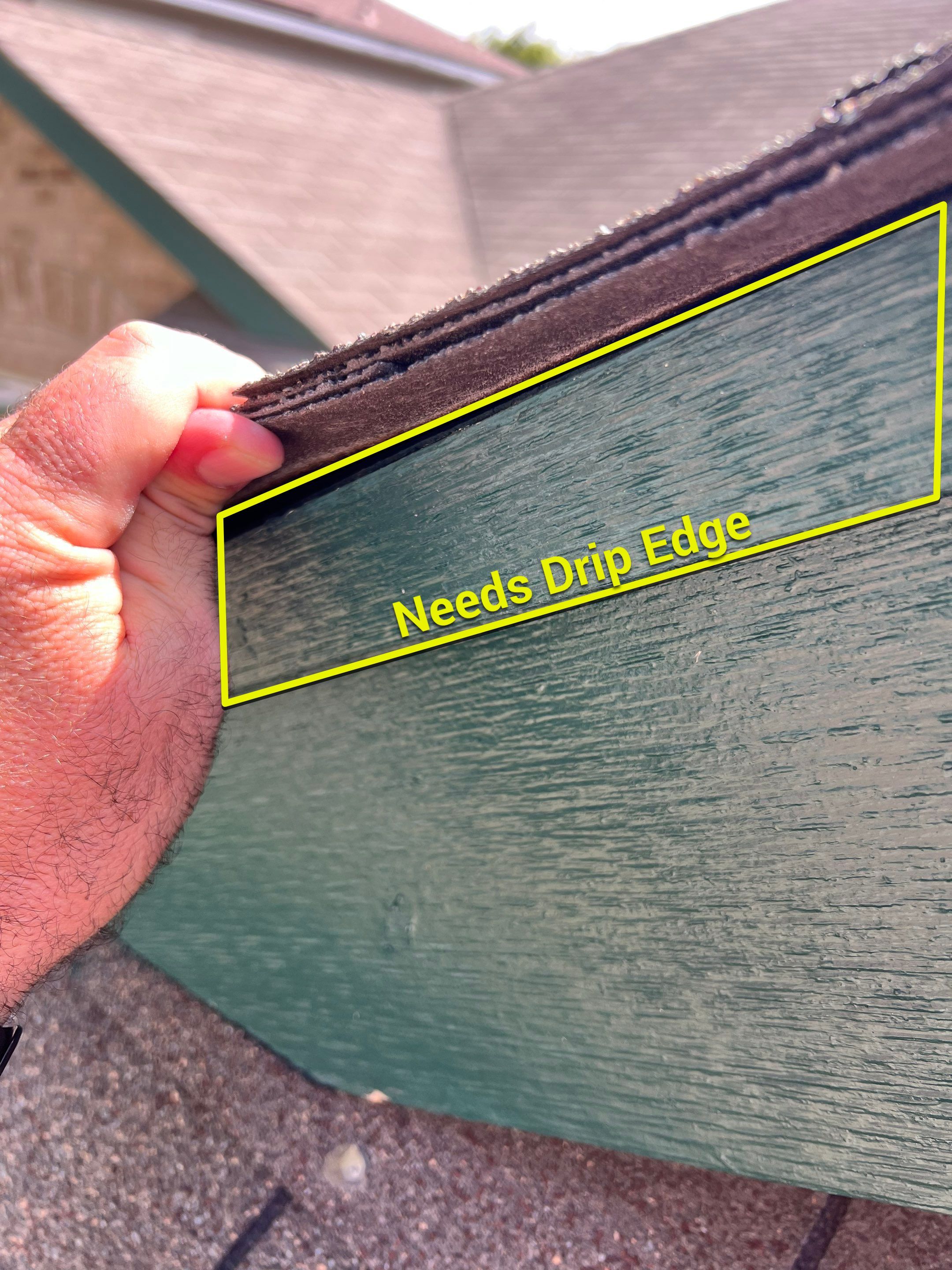 Hail Damage Roof Inspection using Roof and Drone Inspection by Premier Roofing and Contracting