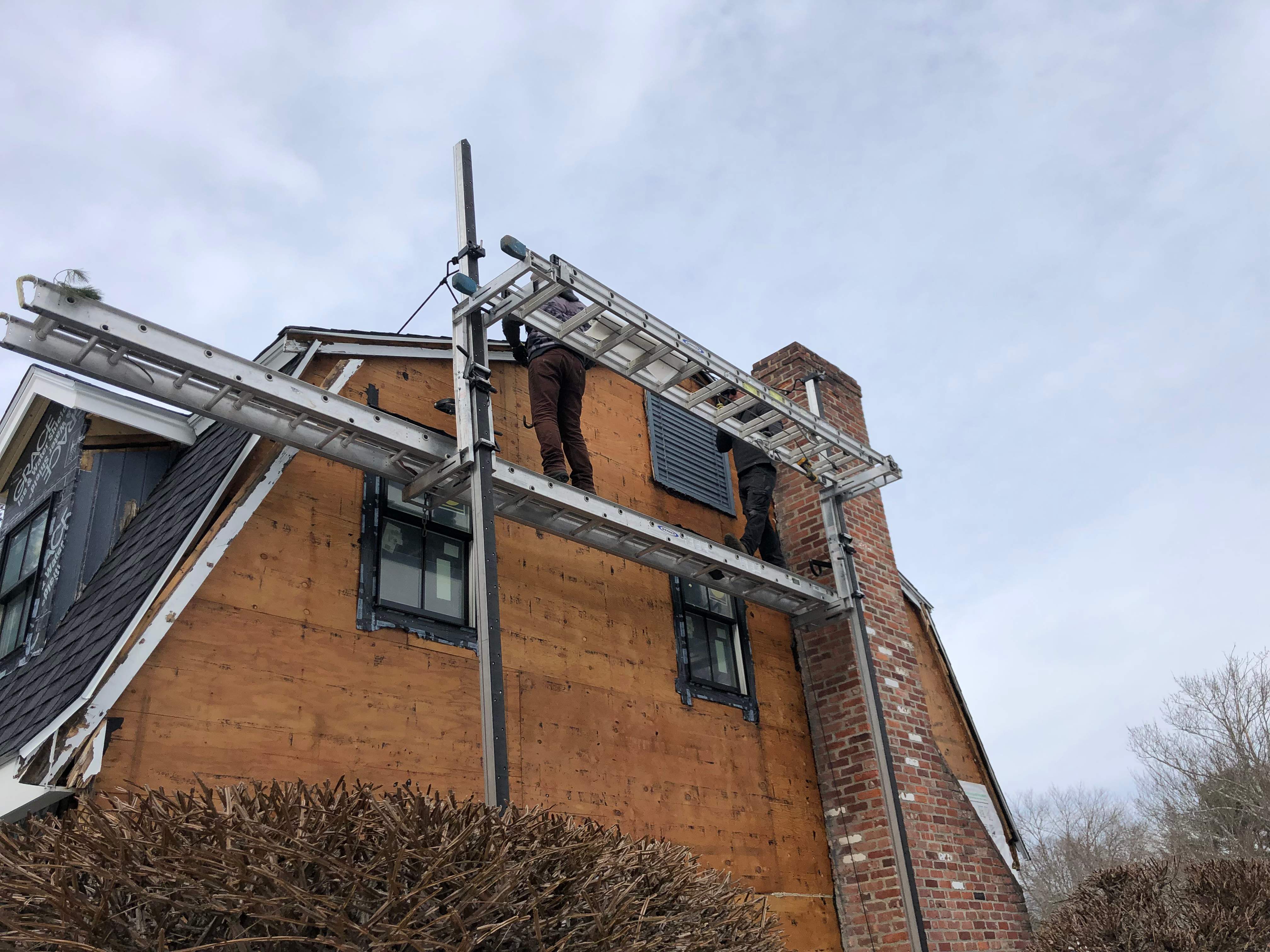 Siding Installation using James Hardie by UBrothers Construction