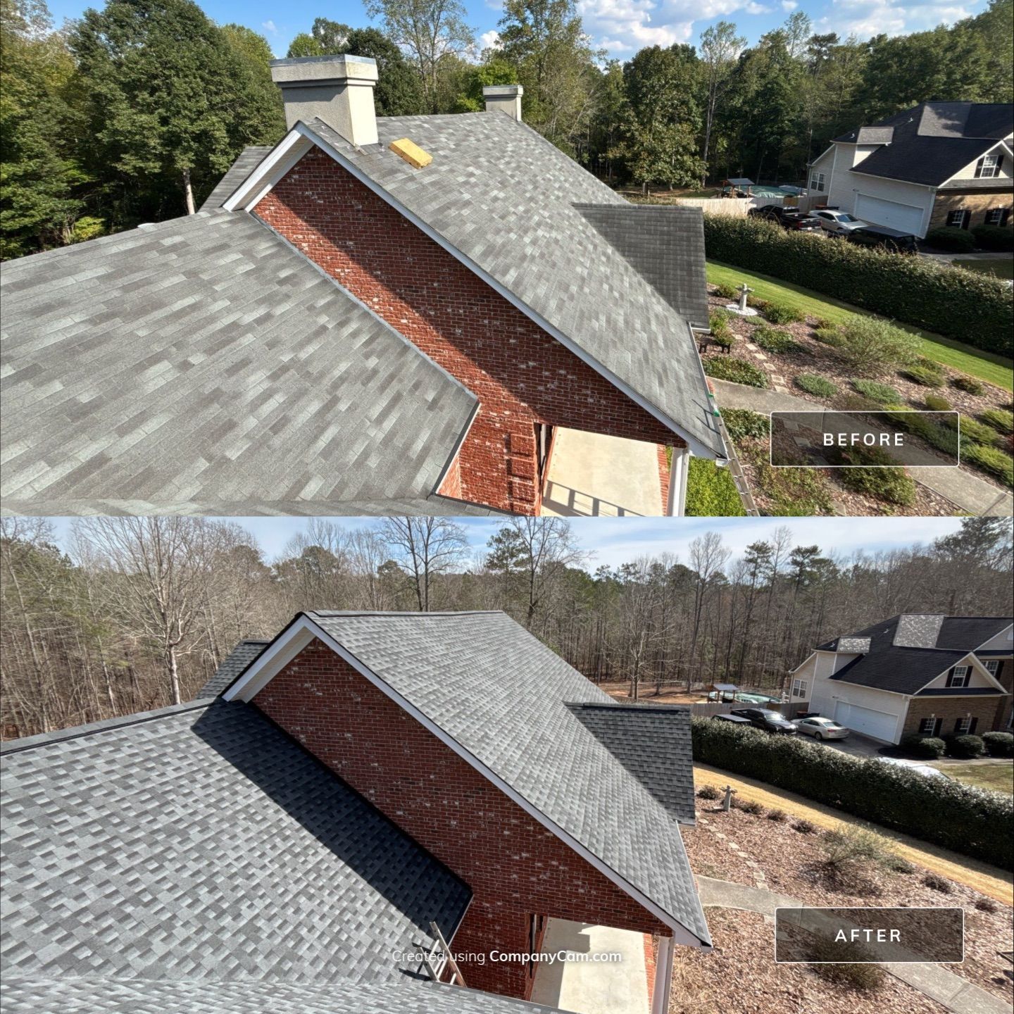 Roof replacement by Deerfield Roofing LLC