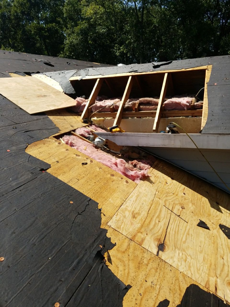 Residential Roofing Installation using Roof Replacement by American Roofing & Construction LLC