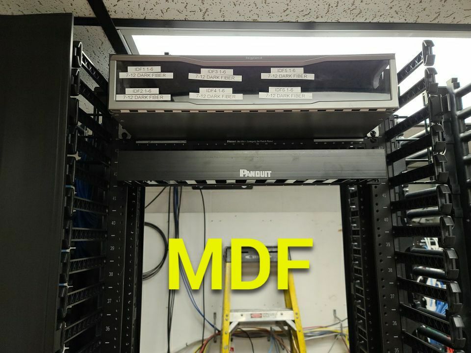 Structure Cable Installation using Cat 6 Cabling & Fiber  by Firmament Solutions