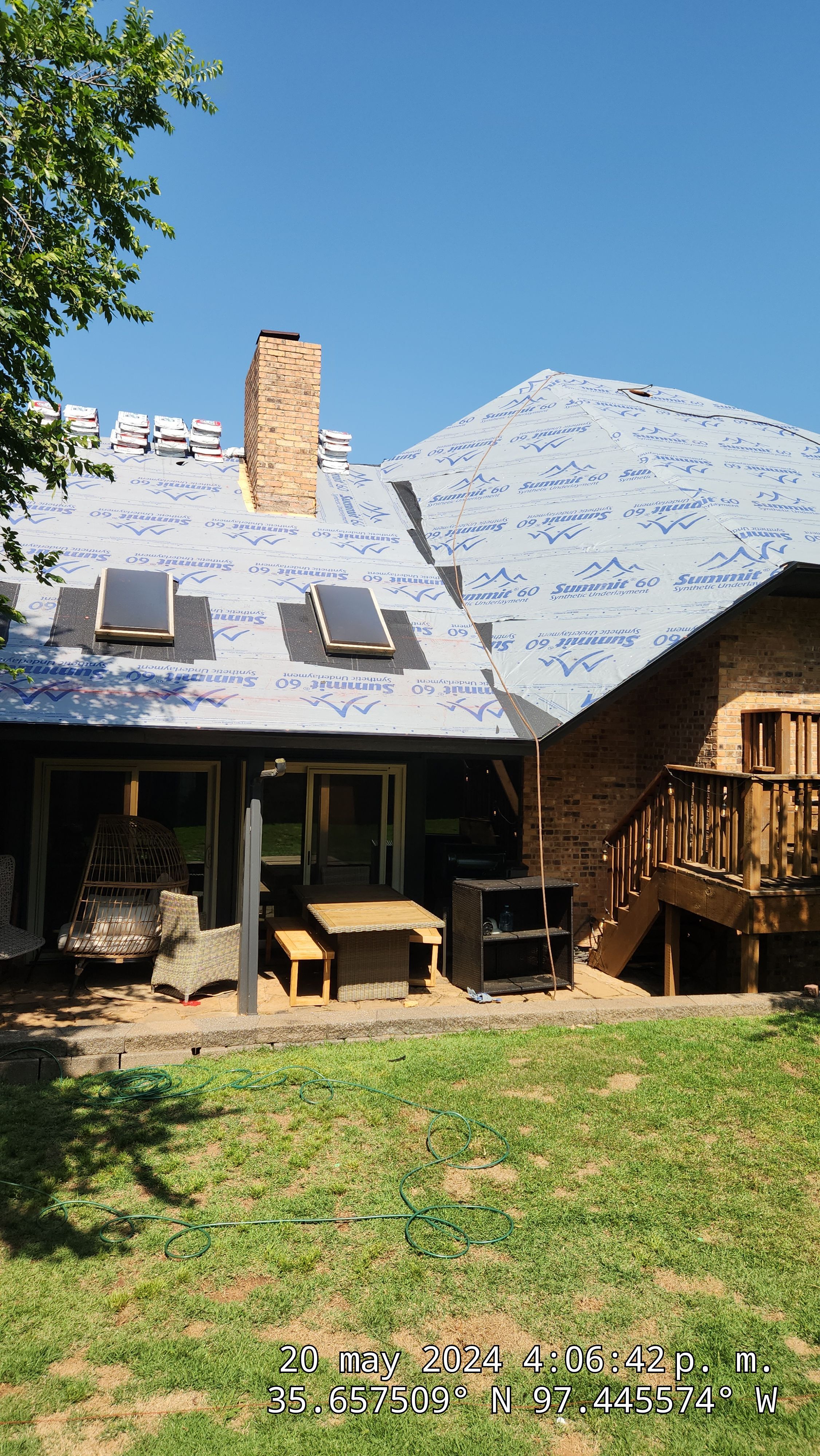 Residential Roofing Installation using Atlas by Castillo Roofing