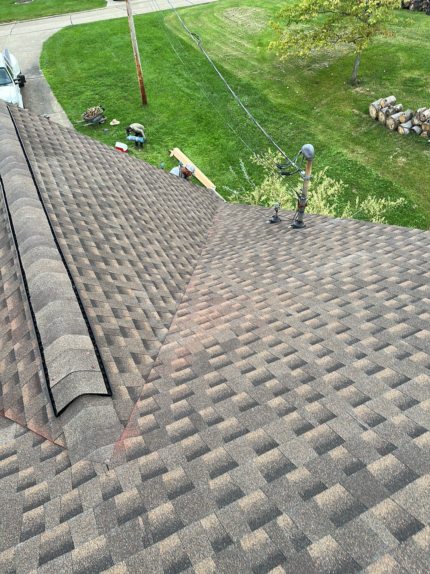 Residential Roofing Installation using Timberline HDZ by Rainstoppers Roofing