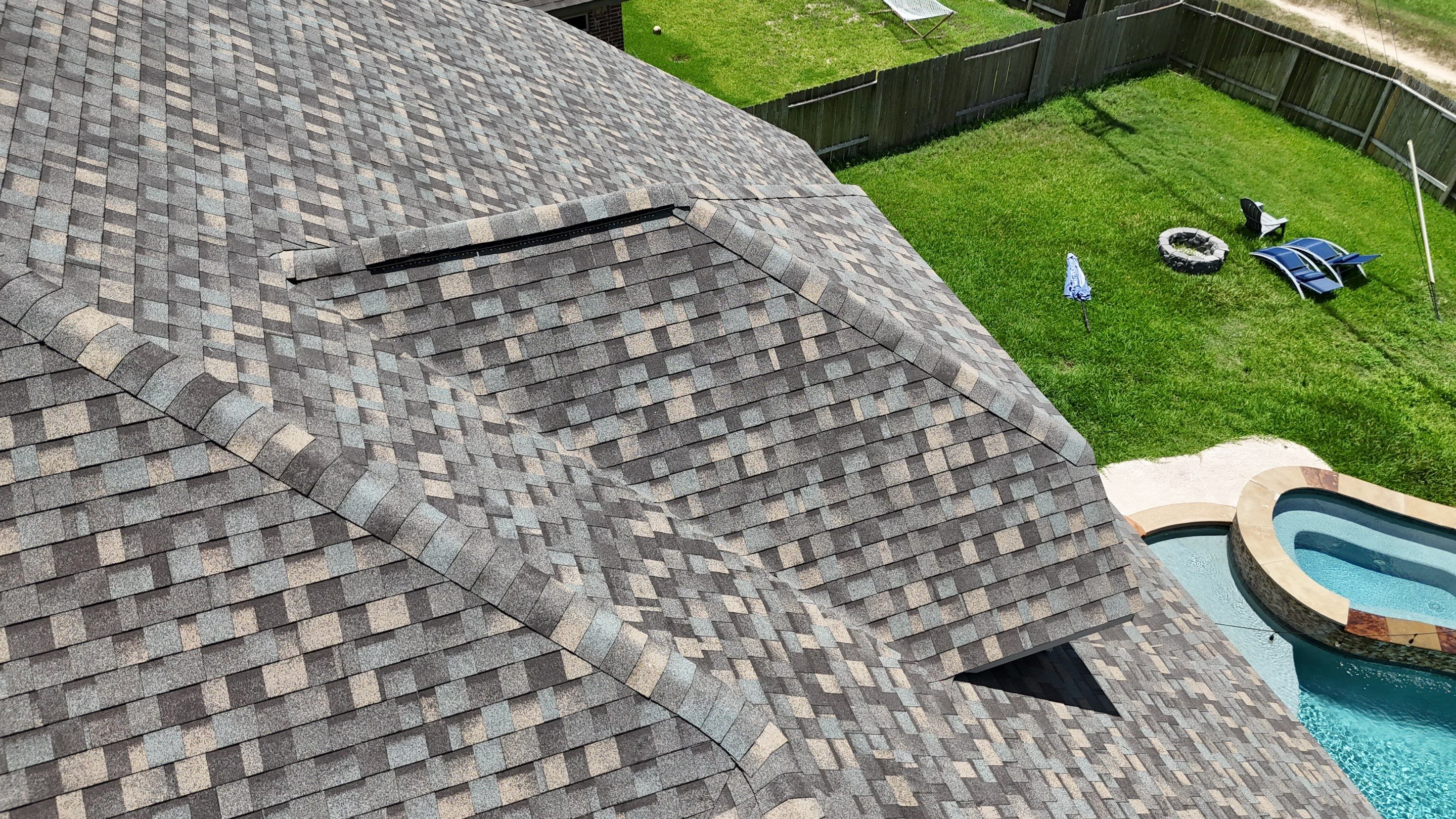 Residential Roofing Installation using IKO Dynasty in Tomball by Core Four Roofing