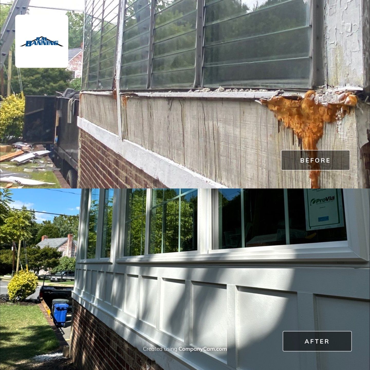 Arlington: Multi-Trade Exterior Remodel by RM Banning, Inc.
