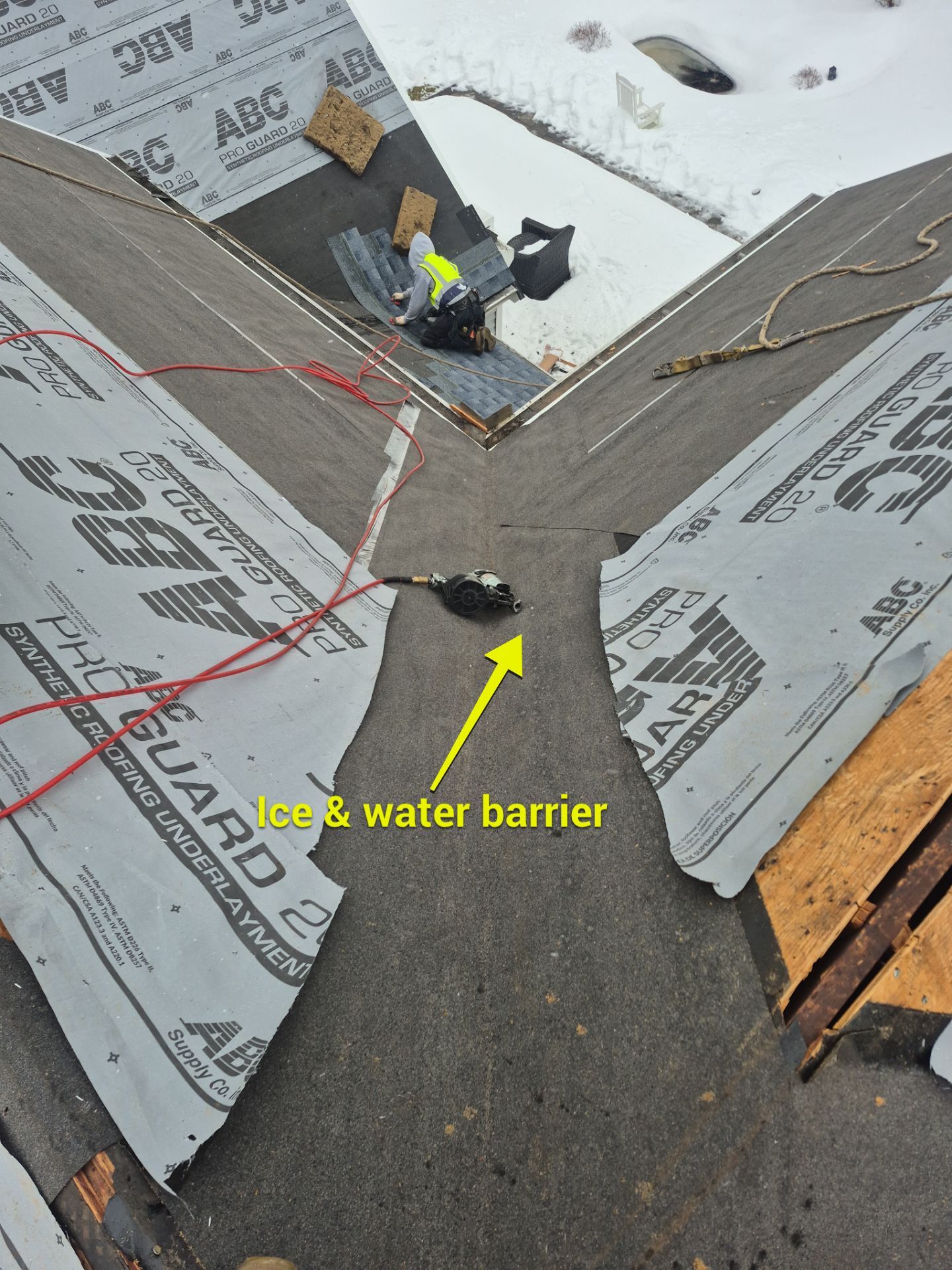 Project in Wethersfield, CT by Eagleview Restoration LLC