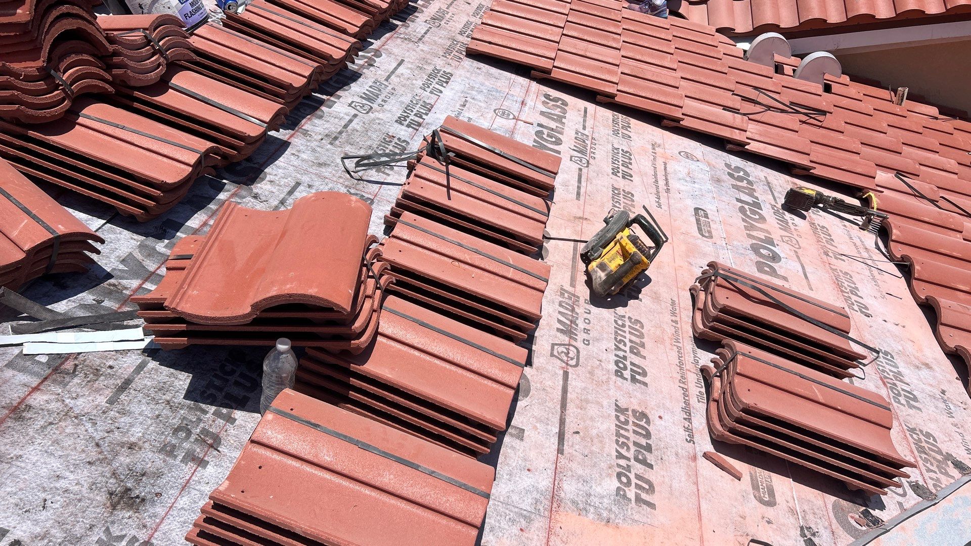 Commercial Tile Project  by Fiddlers Roofing