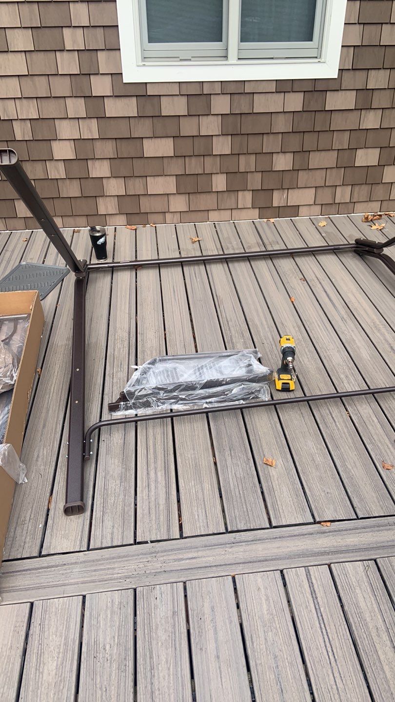 Porch Swing Assembly using Swing by A1 NERDY HOMES LLC