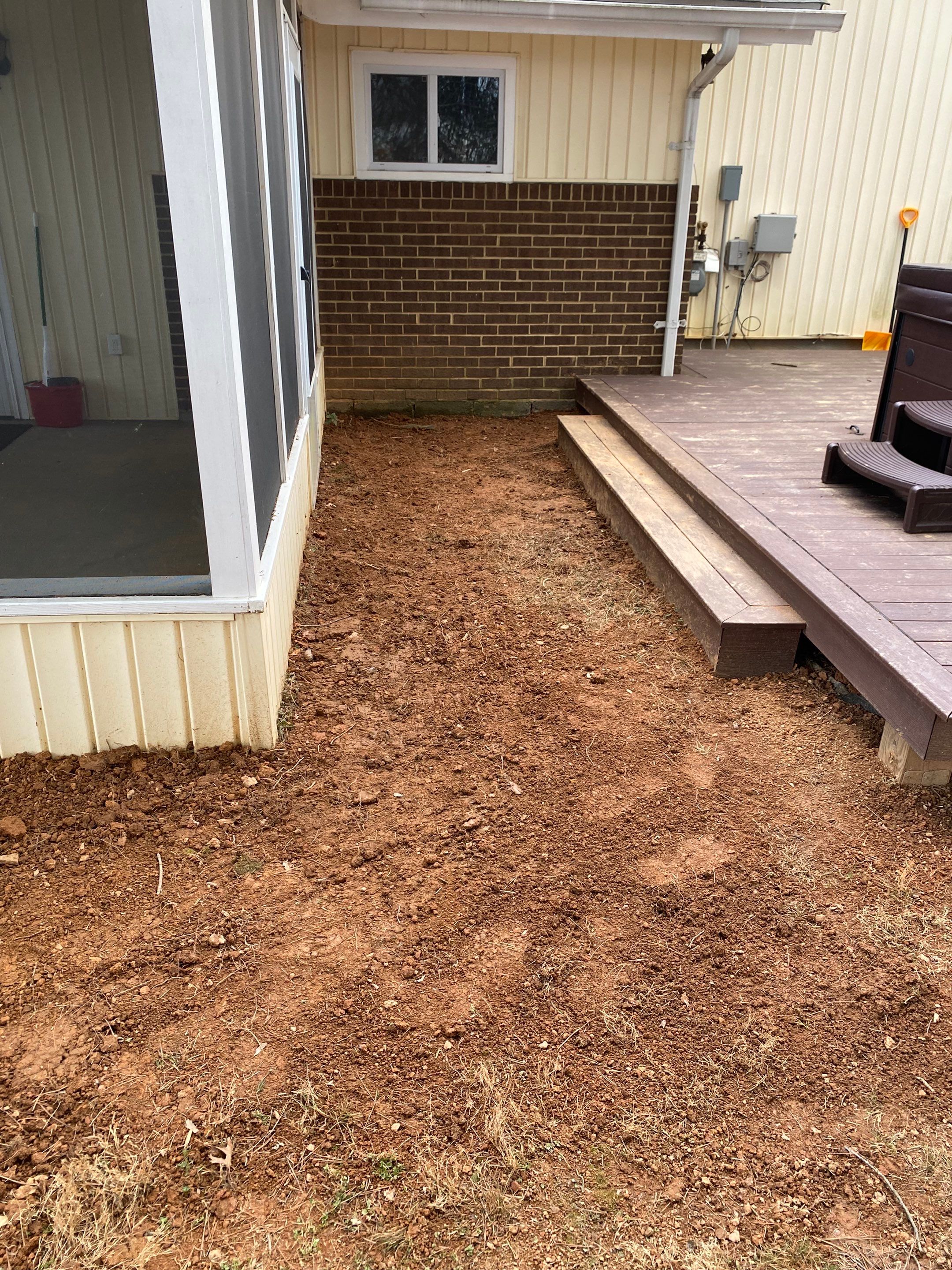 Landscape Design, drainage & flooring by The Smet Companies, LLC