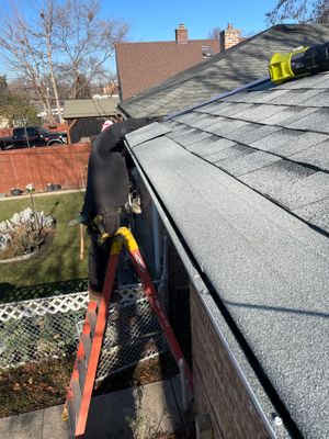 Turtle Shell gutter protection installation in Bellwood, IL 60104, photograph 6