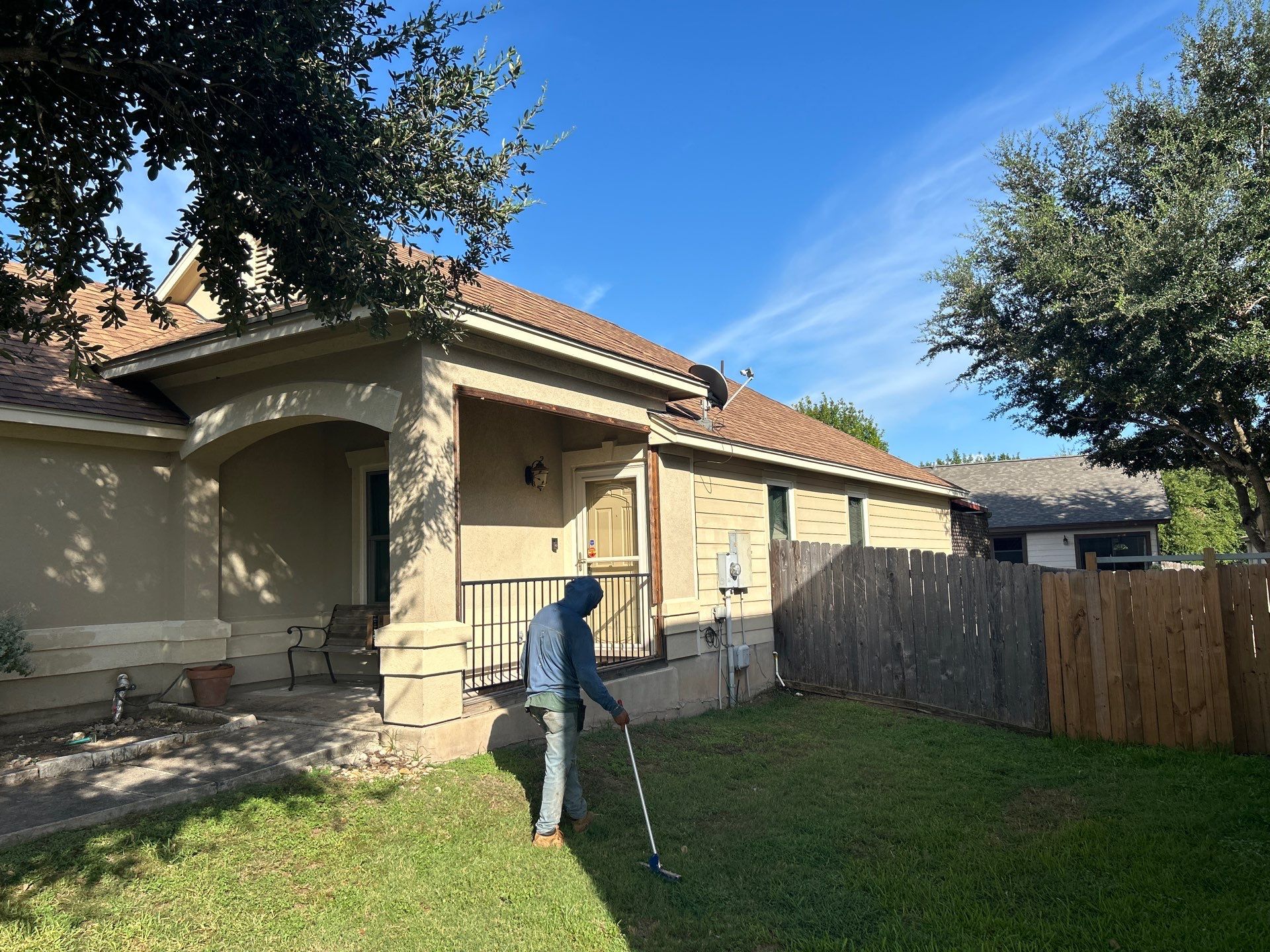 Project in San Marcos by Rhino Roofing and General Contracting, LLC