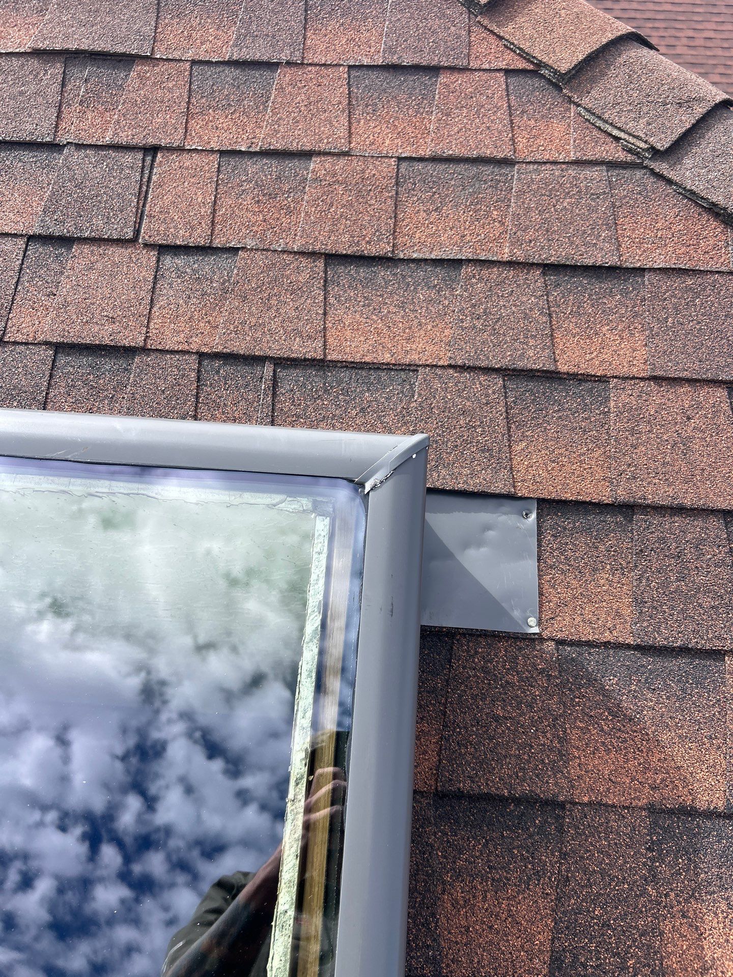 skylight replacement in Choctaw by McCann's Roofing and Construction