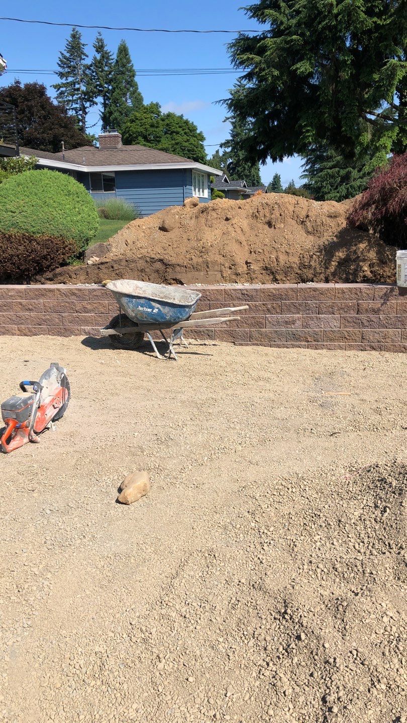 Justin | Retaining Wall, Landscape Project  by Jireh Asphalt & Concrete Inc 