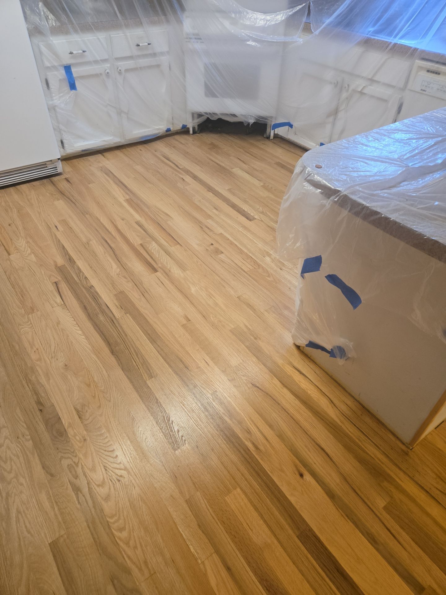 Natural Satin Refinish  by Footprints Floors of Nashville
