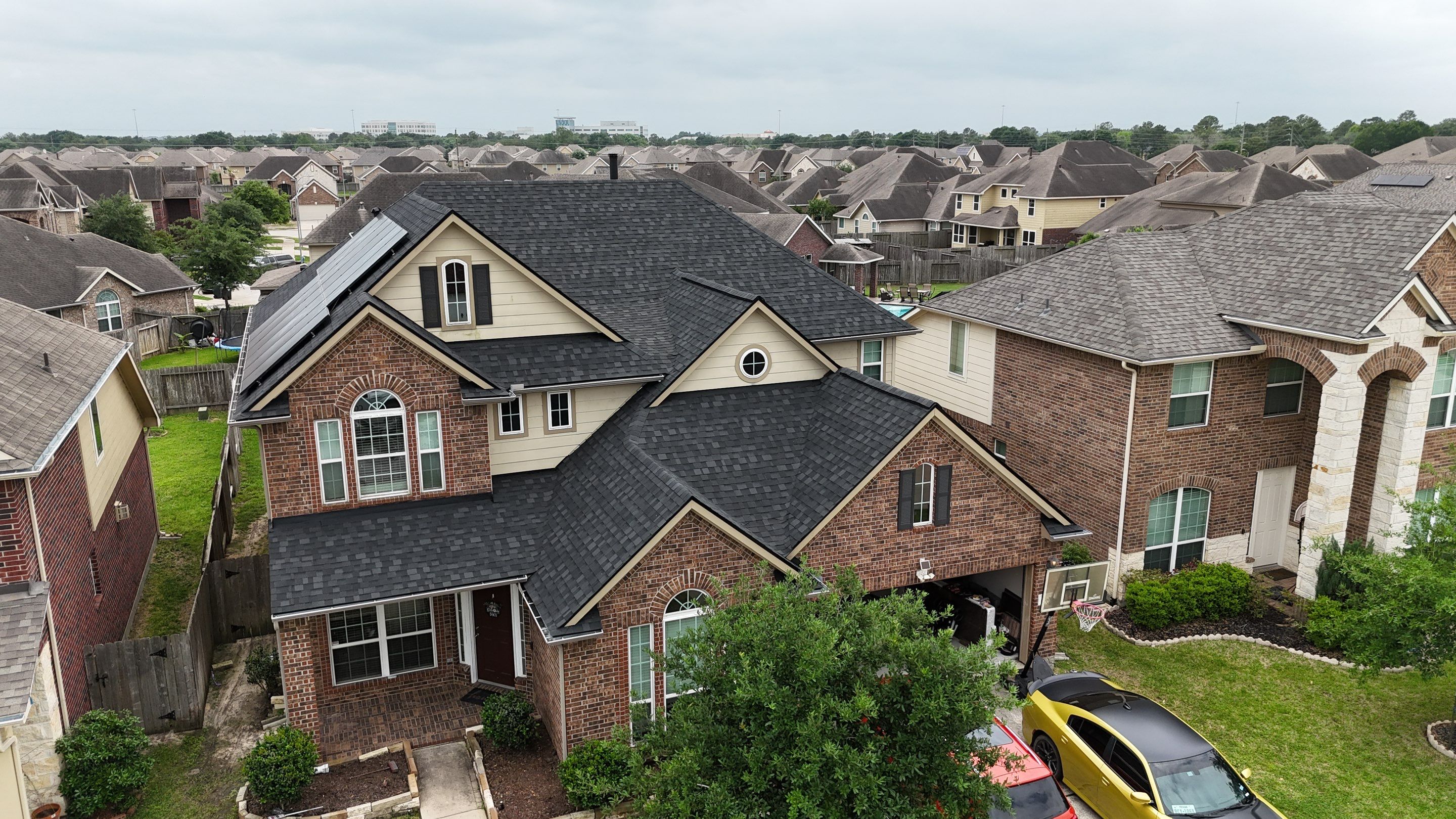 Residential Roofing Installation using IKO Dynasty by Core Four Roofing