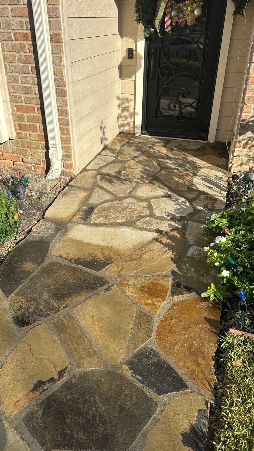 Project Case Review: Flagstone Walkway & Property Access Restoration by Texas Urban Elements