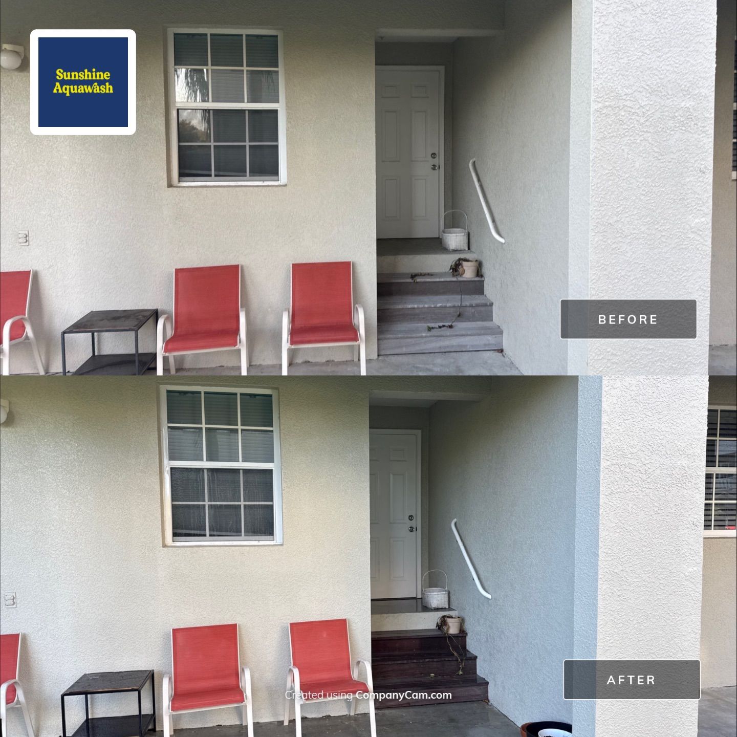 3-Story Townhome House Wash Near Manatee River | Riverbay Townhomes, Palmetto, FL by Sunshine AquaWash