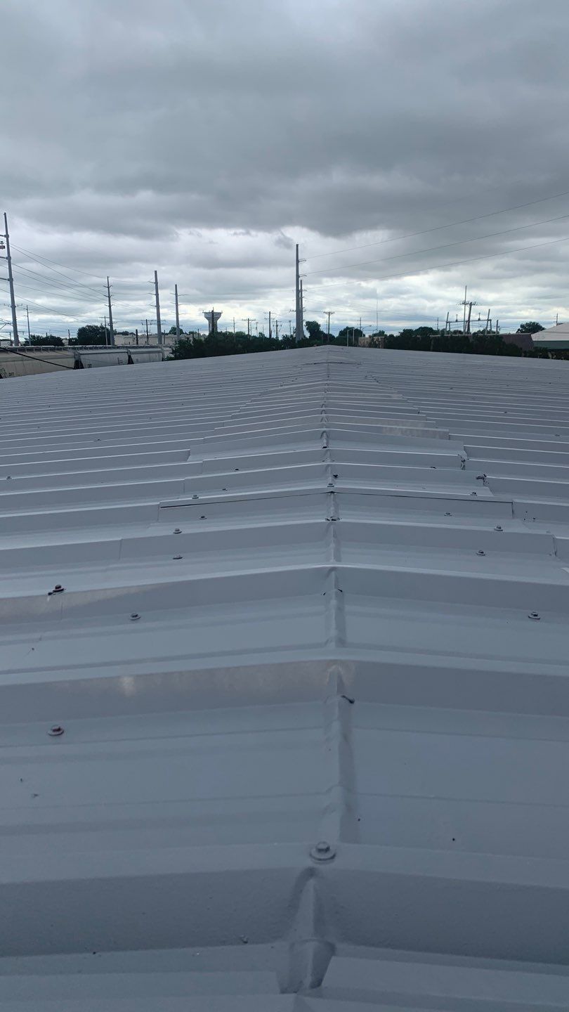 Foam & Metal Roof Restoration – Thermo Sensors (Garland, TX) by All Star Roofing LLC