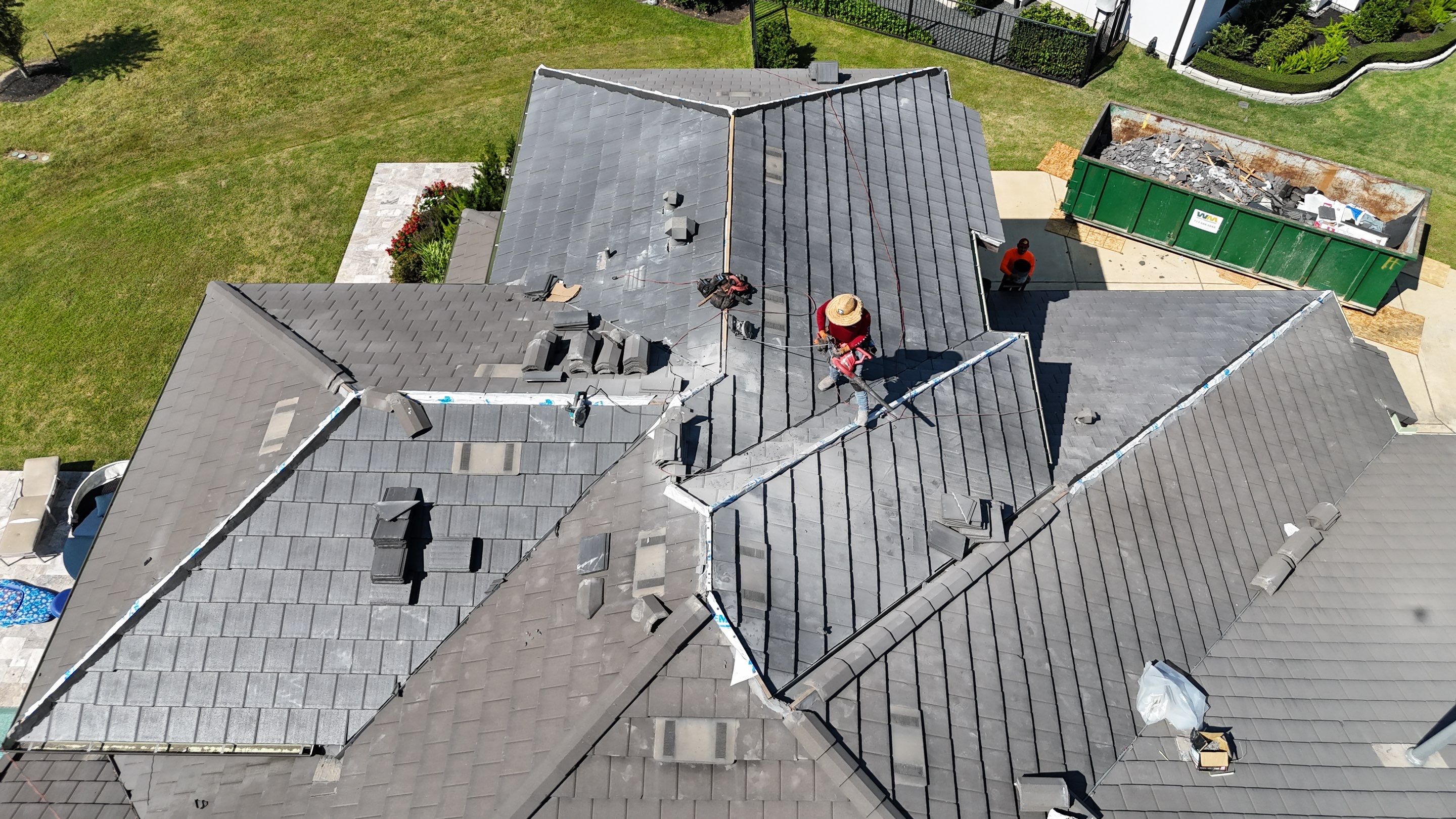 Saxony Tile Repair in Bridgeland!  by Core Four Roofing