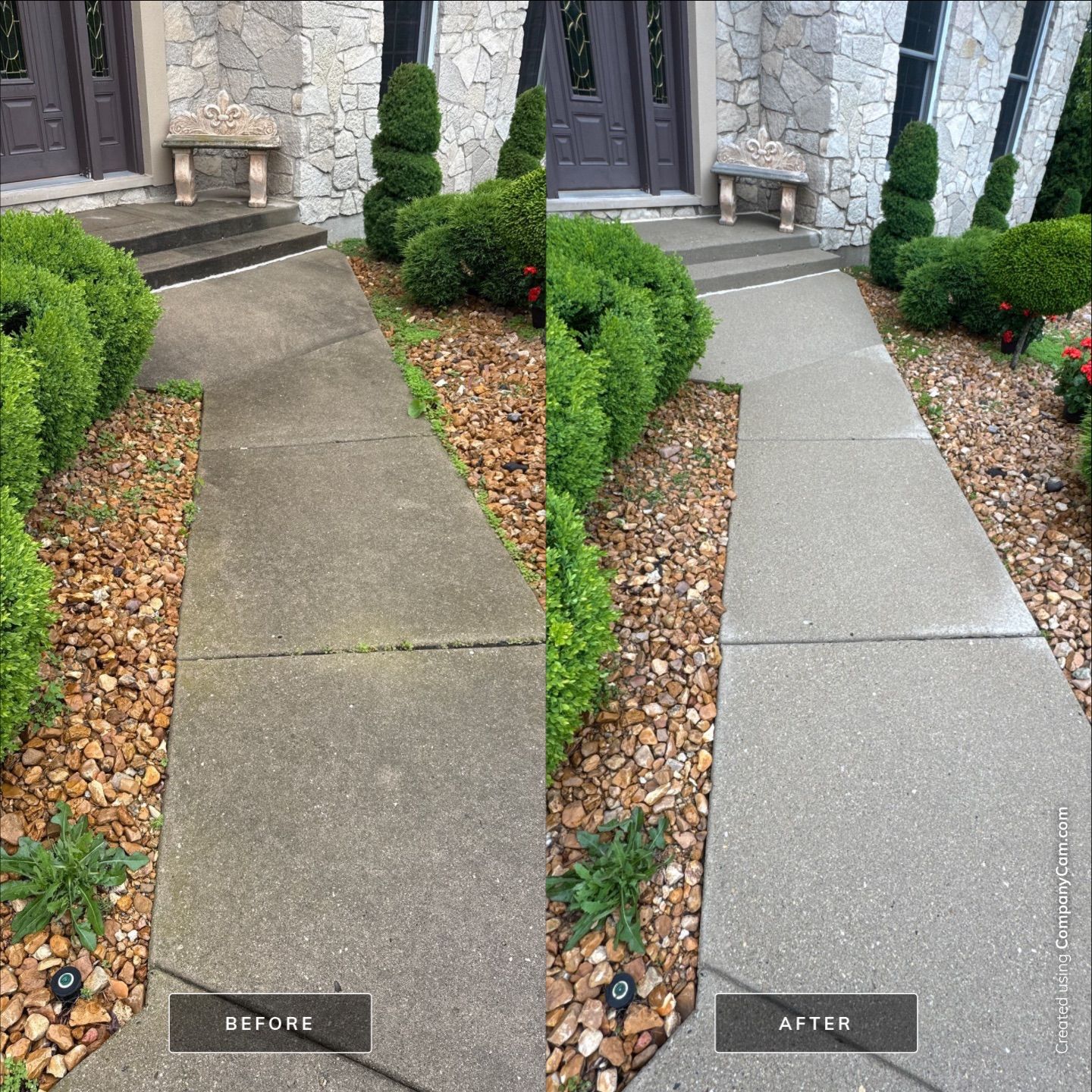 Project in Antioch by Simmons Power & Soft Washing