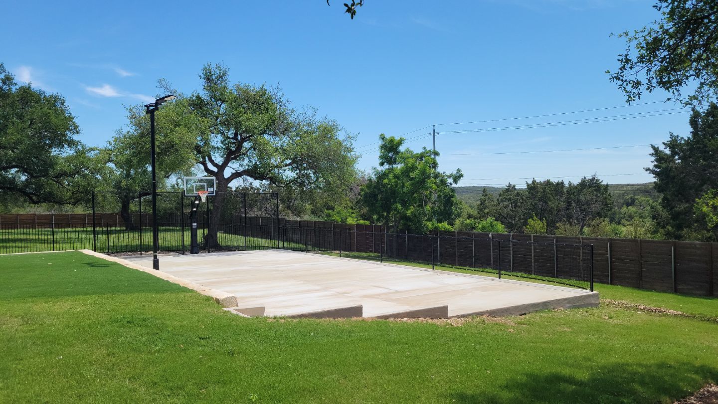 Custom Backyard Pickleball Court in Austin by Sport Court Austin