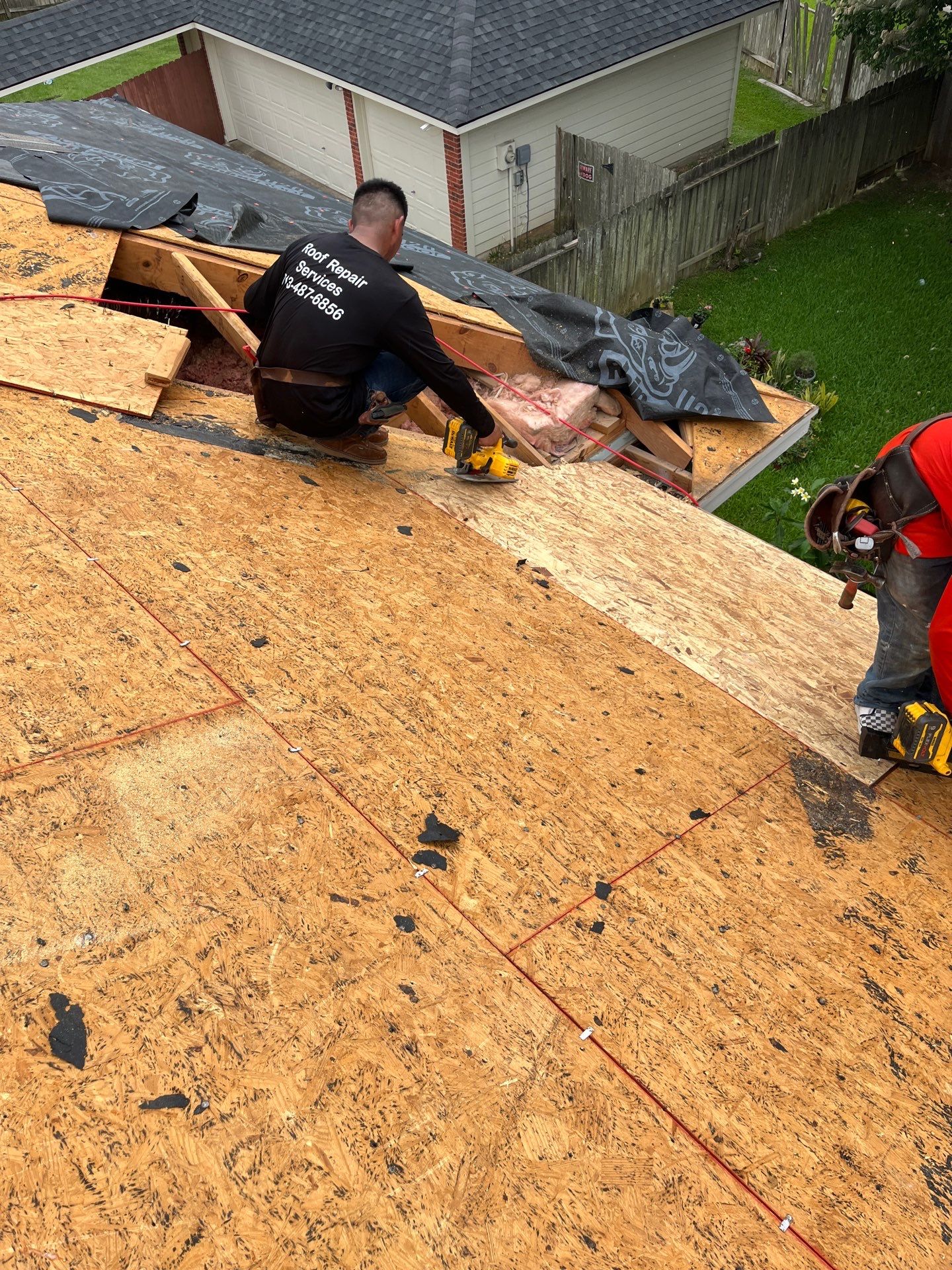 Residential Roofing Repair using Owen's Corning Duration (Lifetime) Shingles by Roof Repair Company