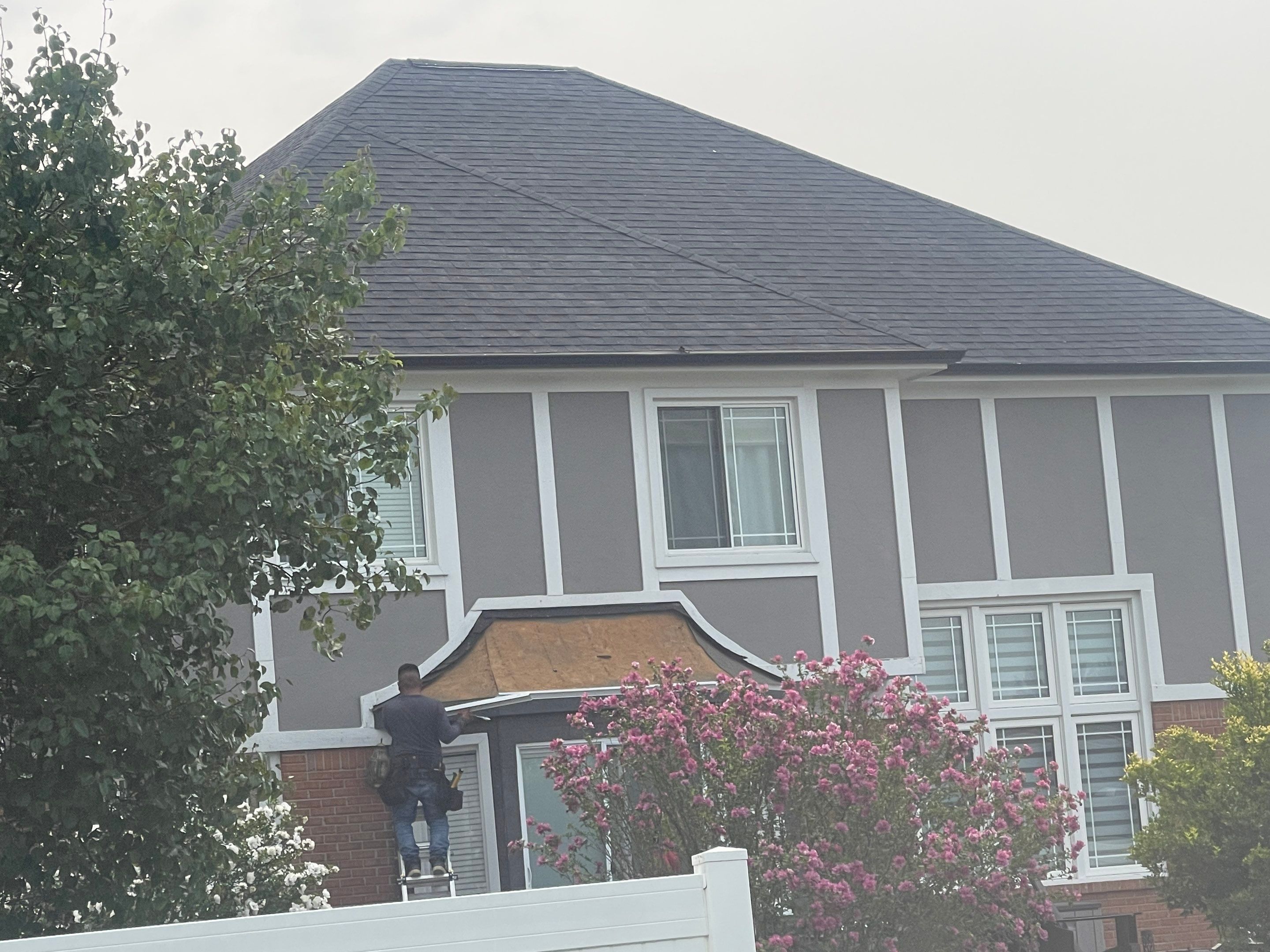 Residential Roofing Installation using Owens Corning Duration Onyx Black by JNR Roofing LLC