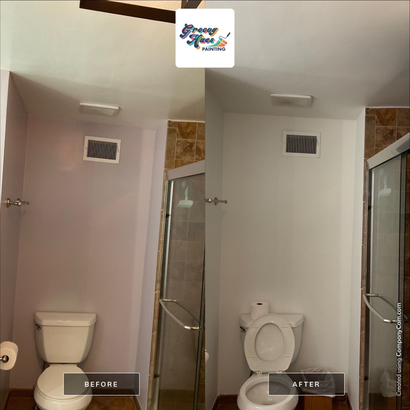 Light Filled Living Spaces and Stairwell Refresh by Groovy Hues