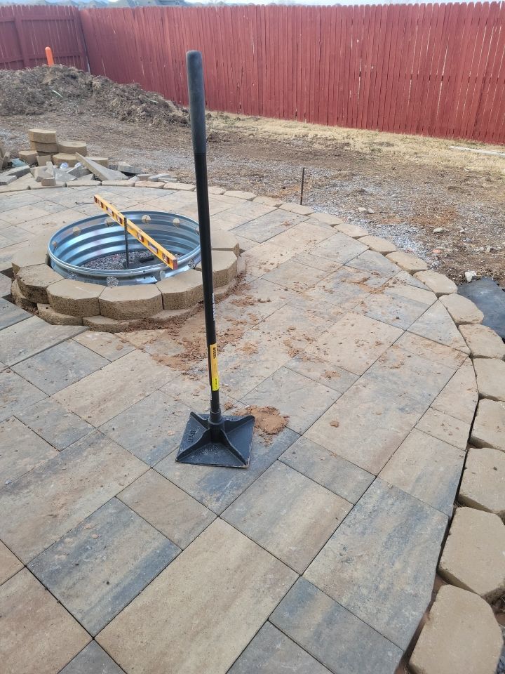 Outdoor kitchen by Clays Services Inc