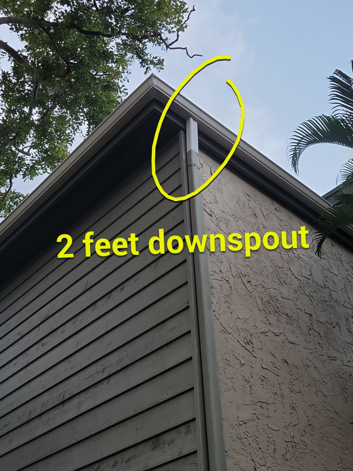 White Gutters Repair and Installation in Sarasota FL by Gutter Professors