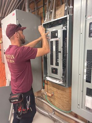 commercial electrical service/panel