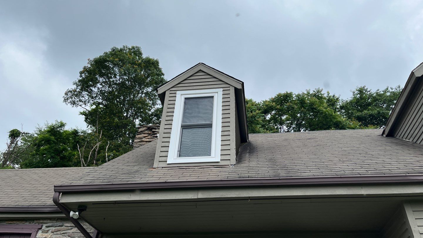 Residential Roofing Installation using Atlas Pinnacle Pristine Black Architectural Shingles by Frederick Roof Repair