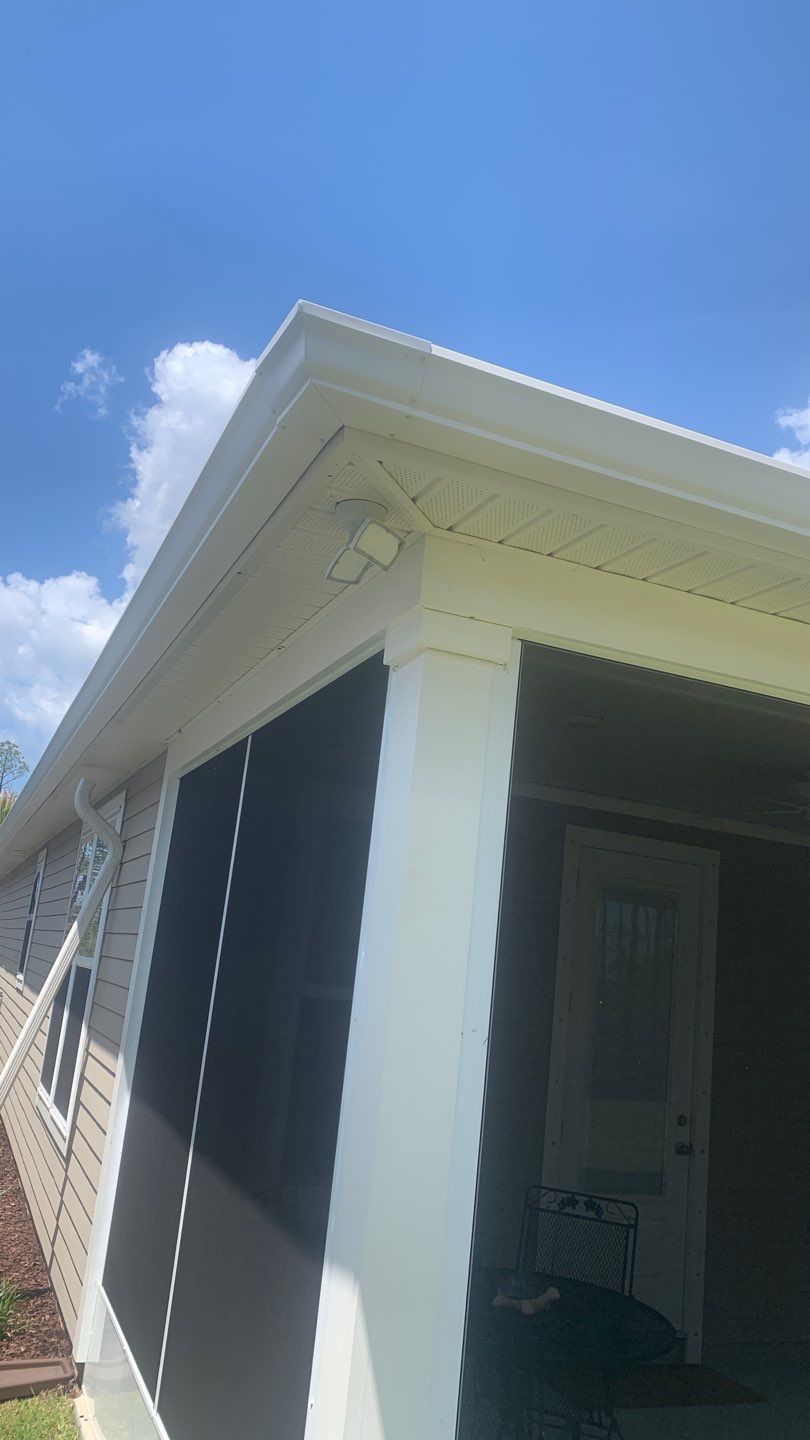 Seamless Gutter Installation Using 6 Inch K-Style Seamless Gutters by Gutter Professors