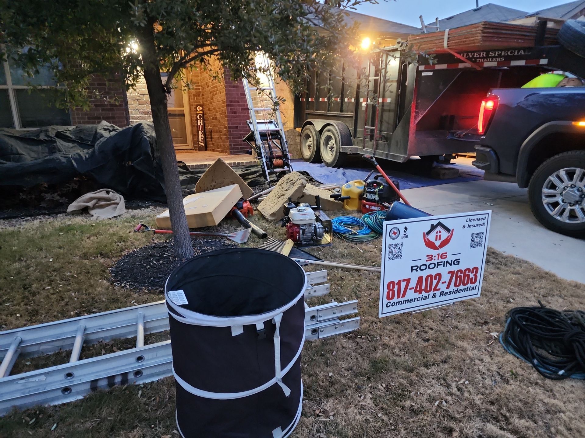 Roof Replacement - CertainTeed Landmark by 3:16 Roofing and Construction