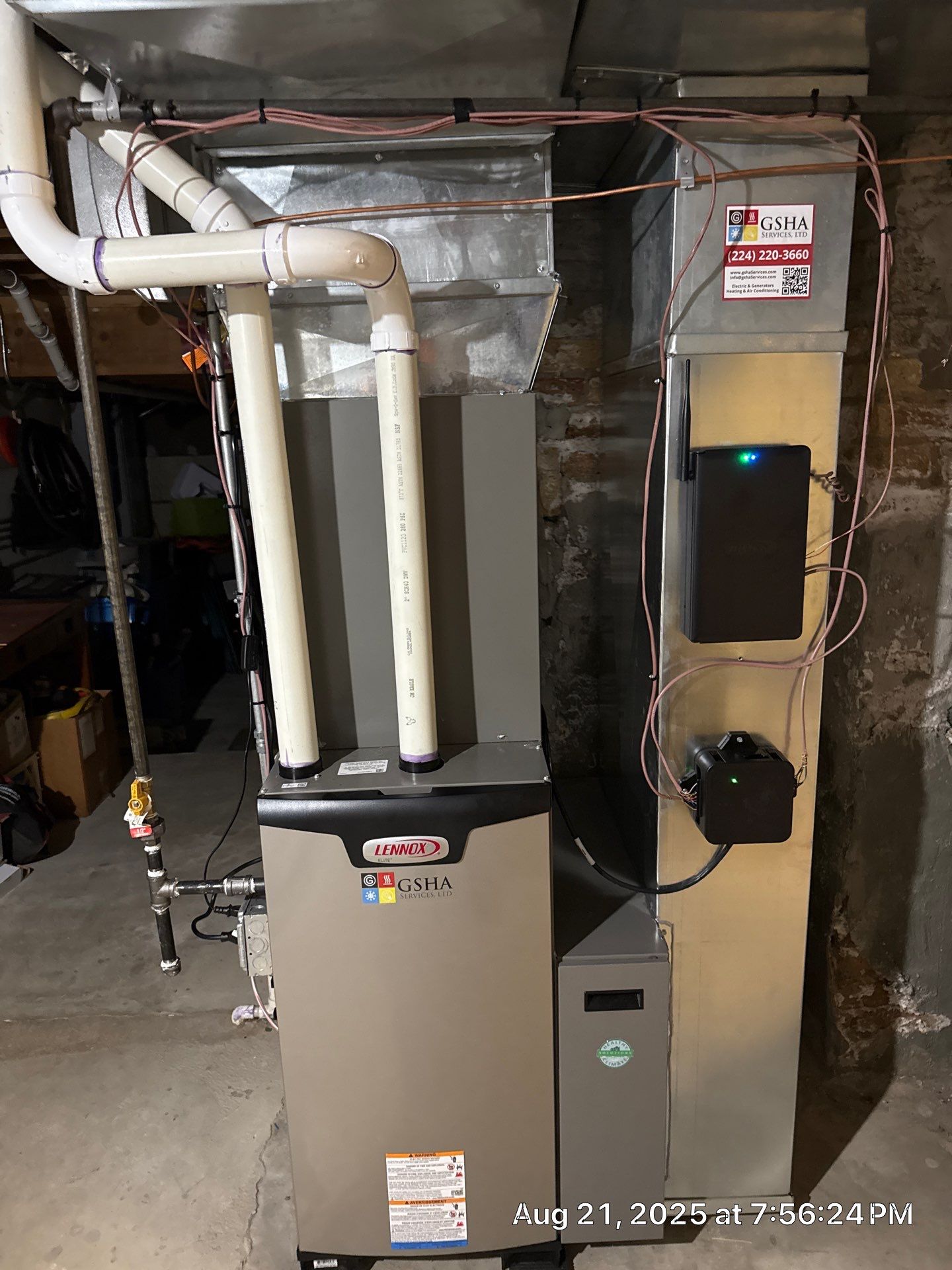 Lennox Elite Furnace & EL18KSLV Heat Pump System Installation – Chicago, IL | GSHA Services, LTD by GSHA Services LTD