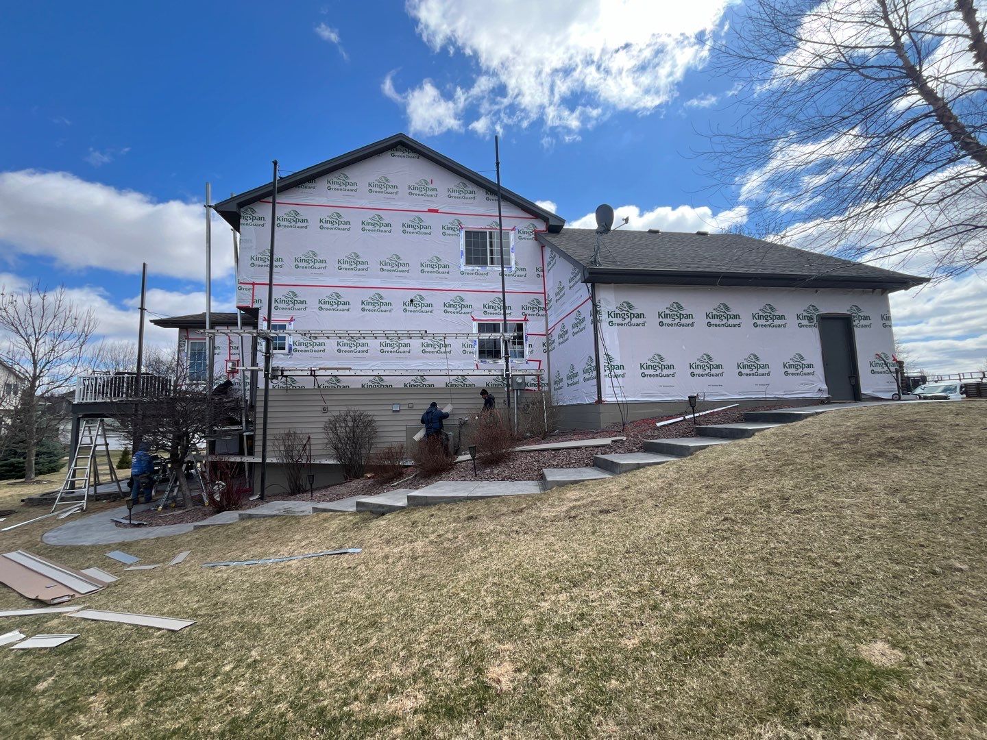 Siding Replacement – Edco Entex Steel & Mastic Vinyl Shakes | Saint Michael, MN by First Impressions Exteriors