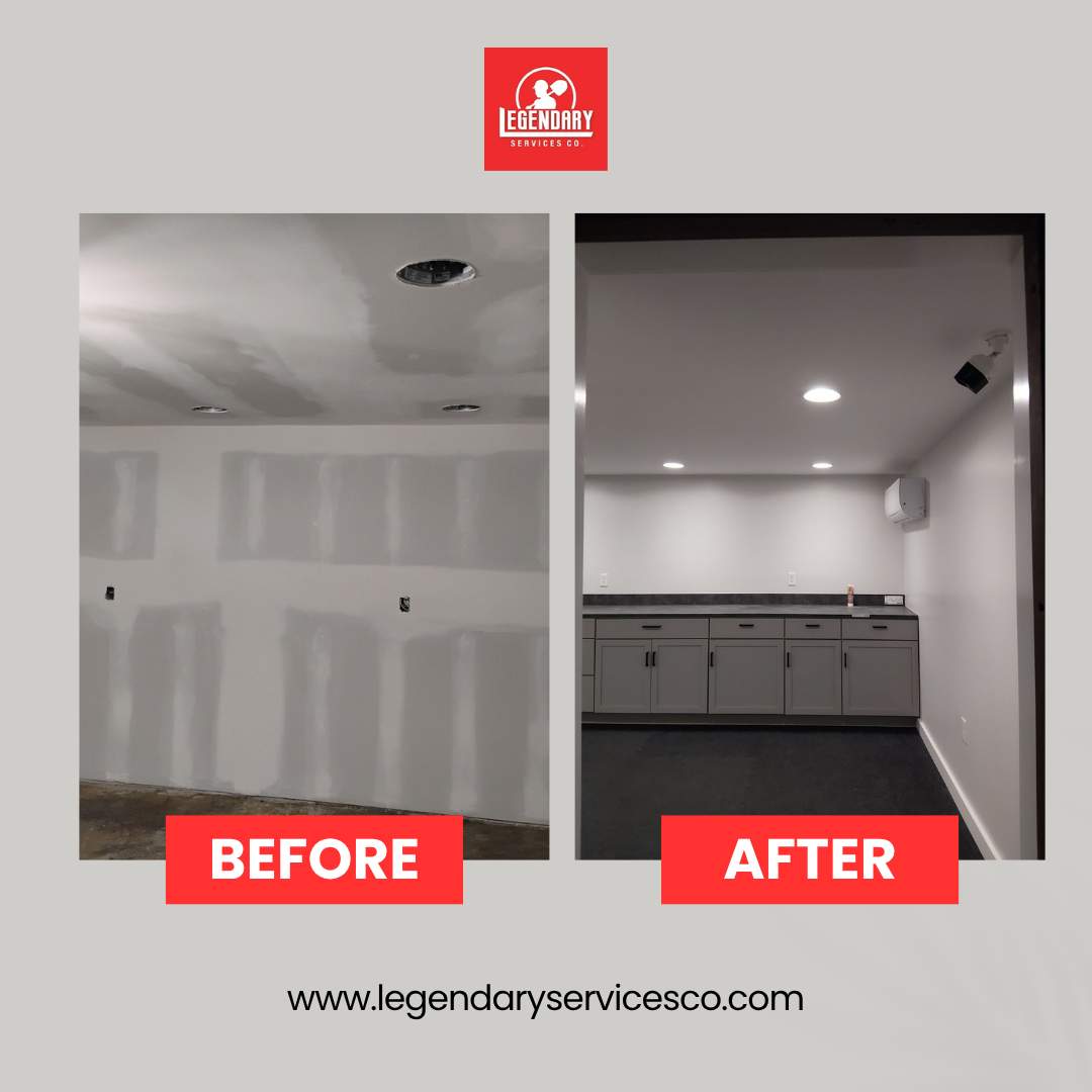 Door Installation & Drywall Finishing
