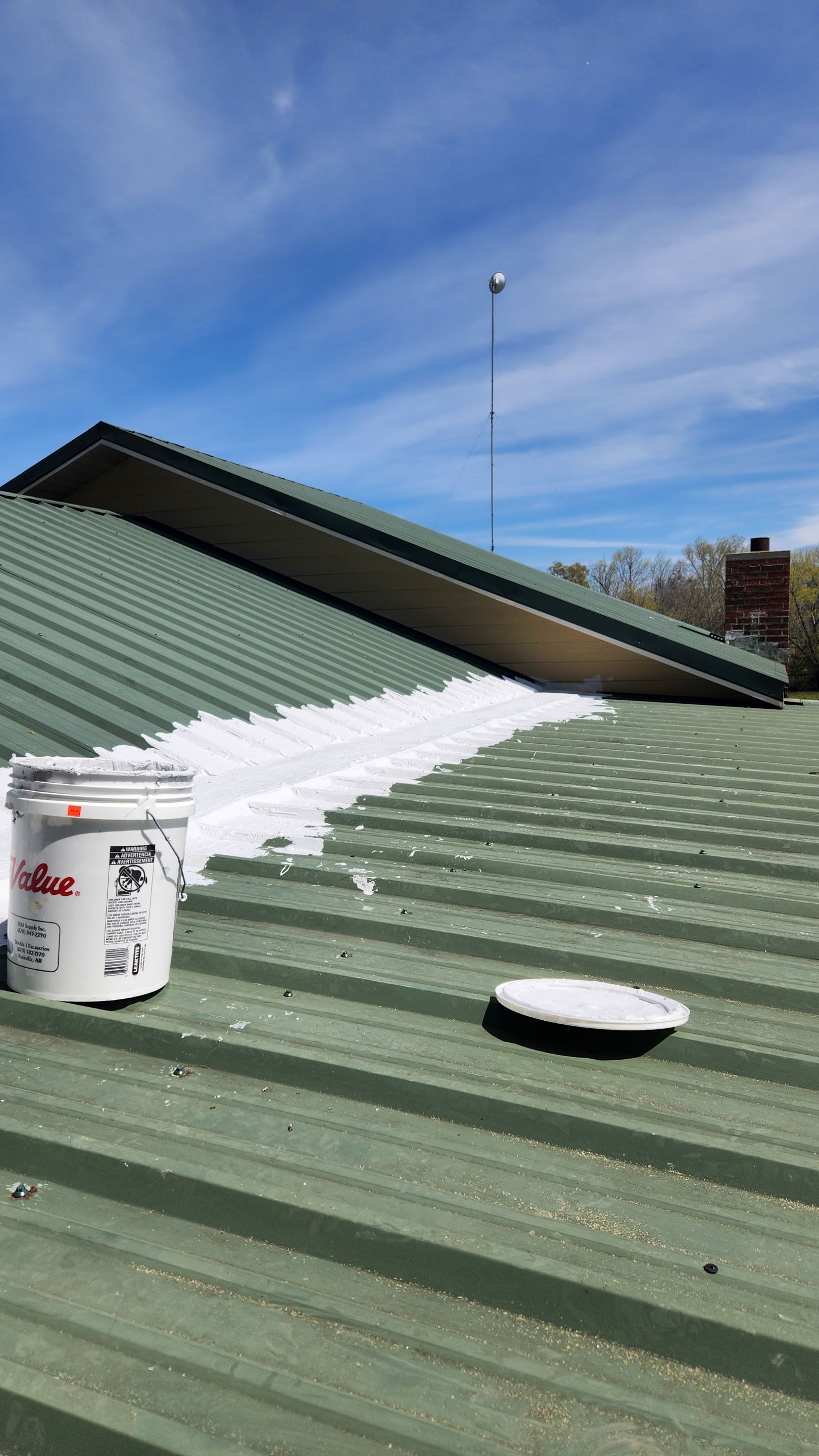 Residential Flat Roof Replacment: IB PVC by Hostetler Roofing
