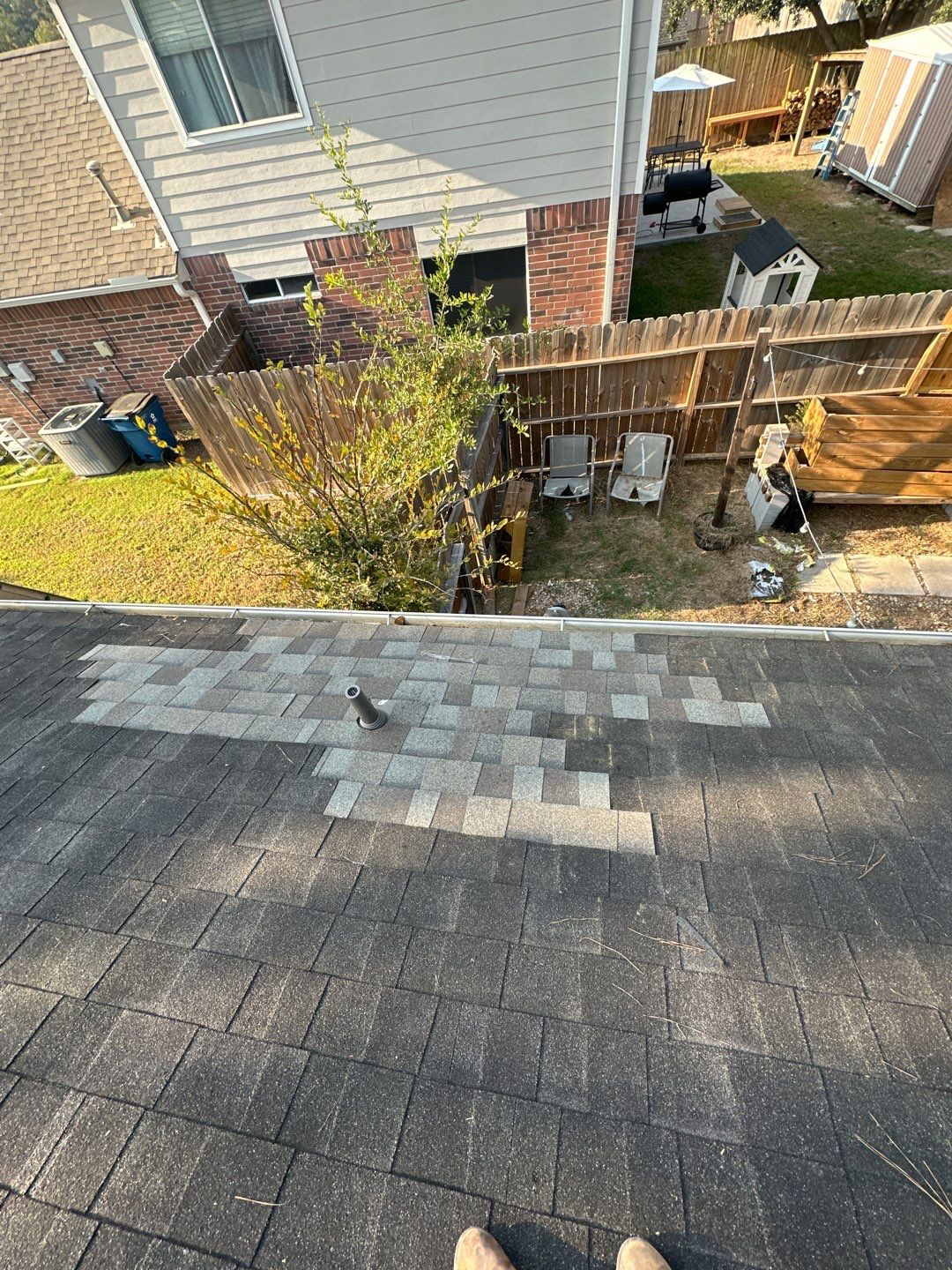 Residential Roofing Repair using Owen's Corning Duration (Lifetime) Shingles by Roof Repair Company