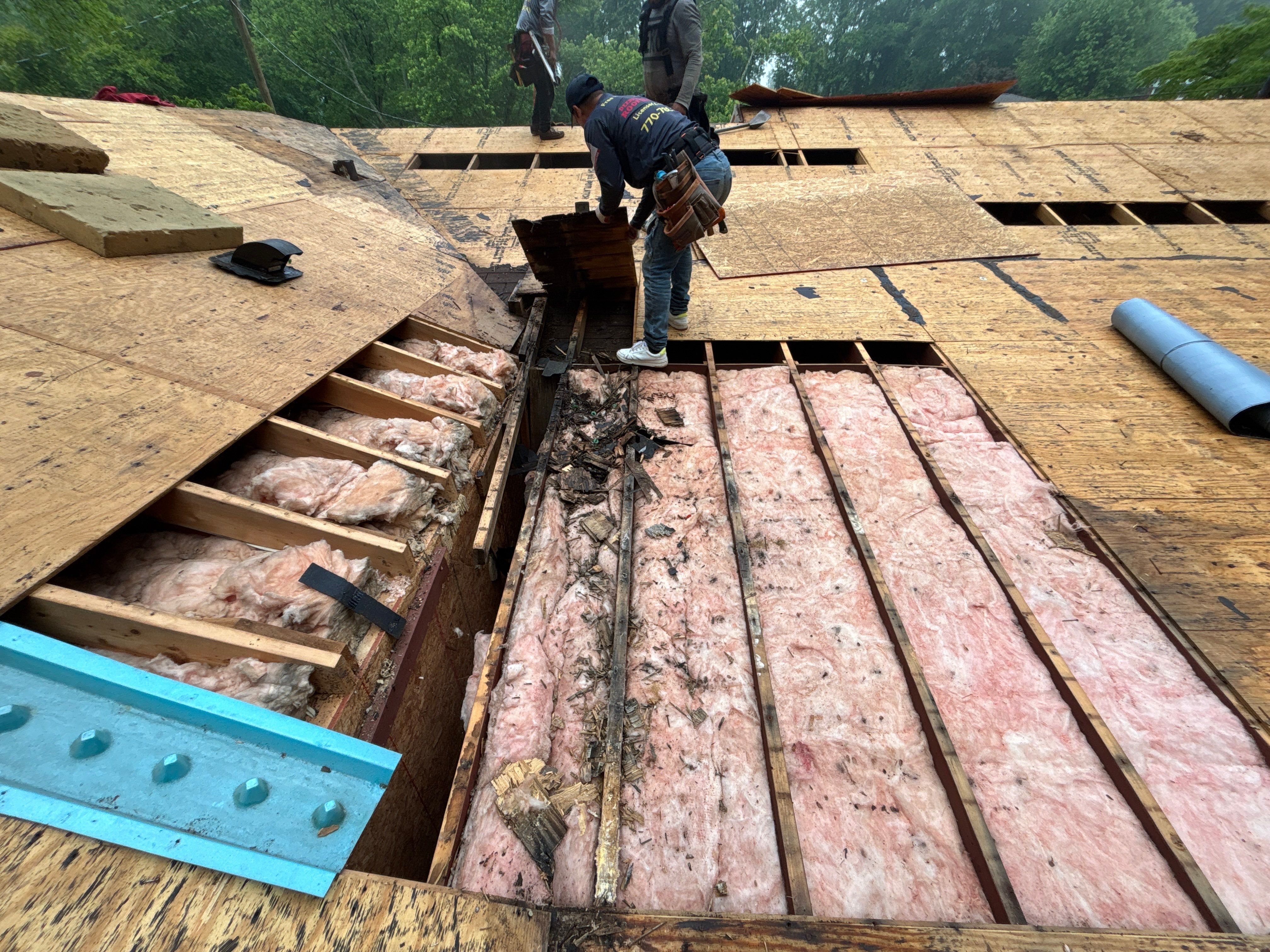 Roof replacement by Deerfield Roofing LLC