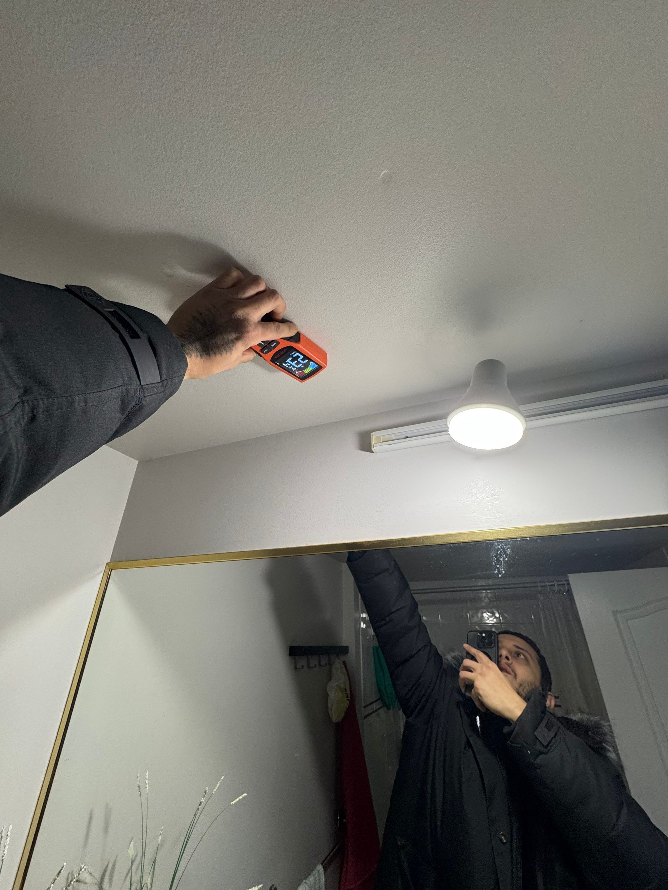 Water Damage Restoration Caused By Leaking Toilet  by YVR Construction Group