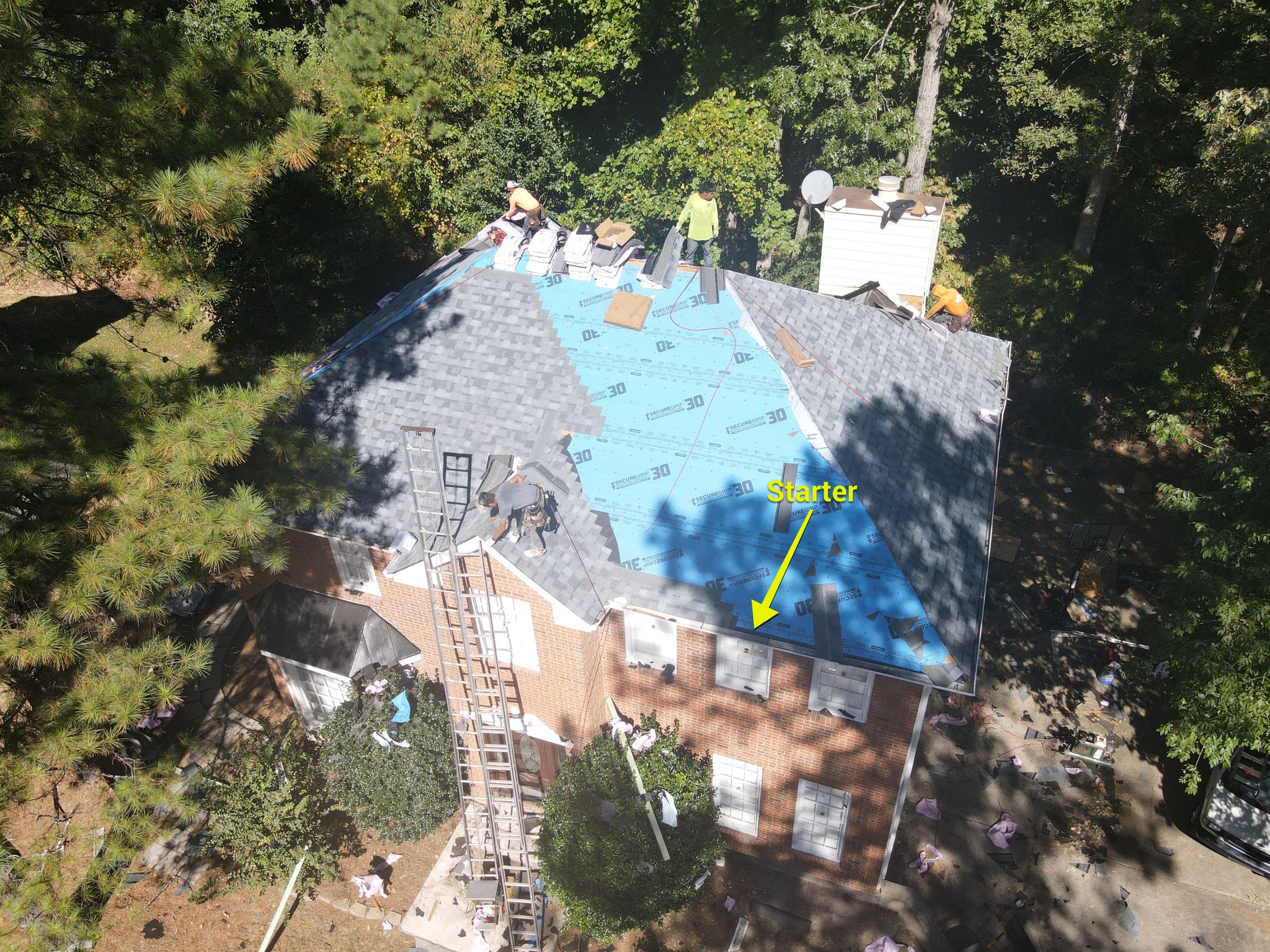 Residential Roofing Installation using Owens Corning by Inspector Roofing and Restoration