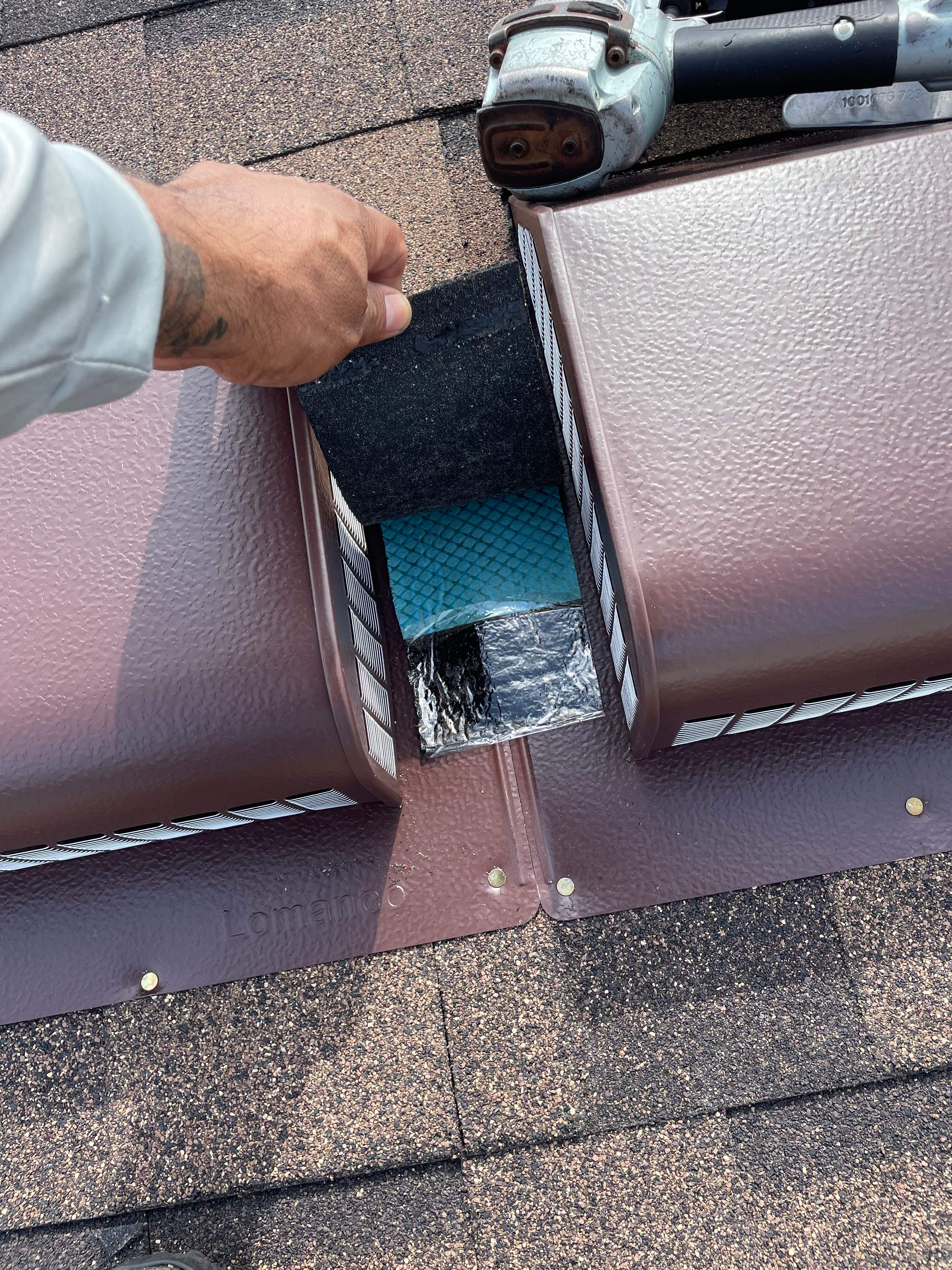 Full Roof Replacement, Chimney Rebuild and Interior Damage Replacement by First United Roofing & Construction